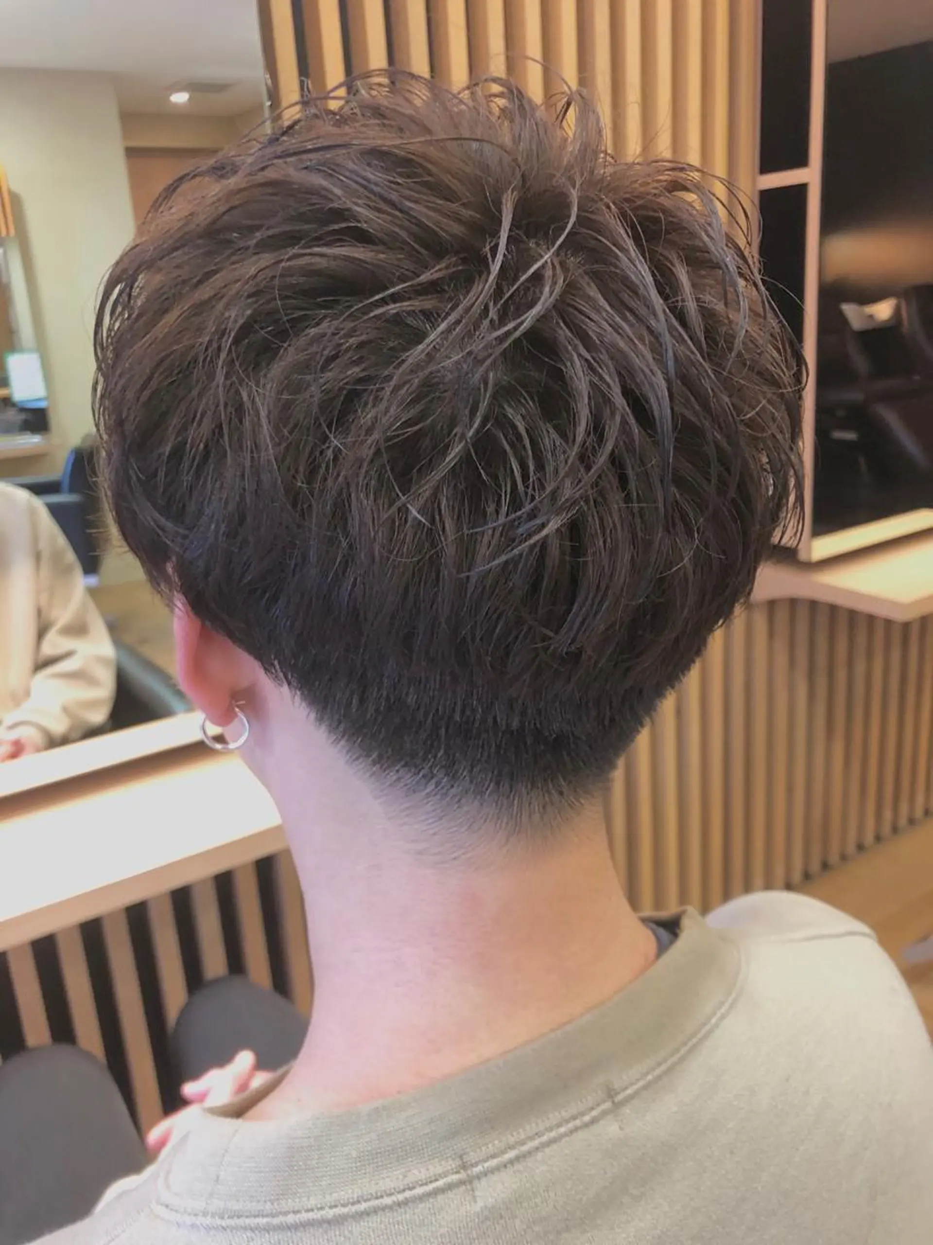 カラー パーマ メンズ 美容室 birdのヘアスタイル