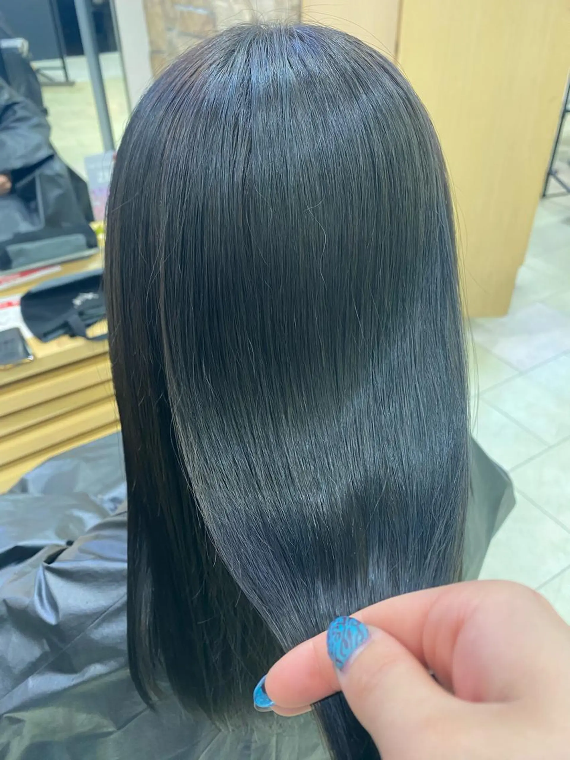 ロング カラー ヘアアレンジ TSUNA 🌙 Lim 五反田のマツエク・マツパデザイン