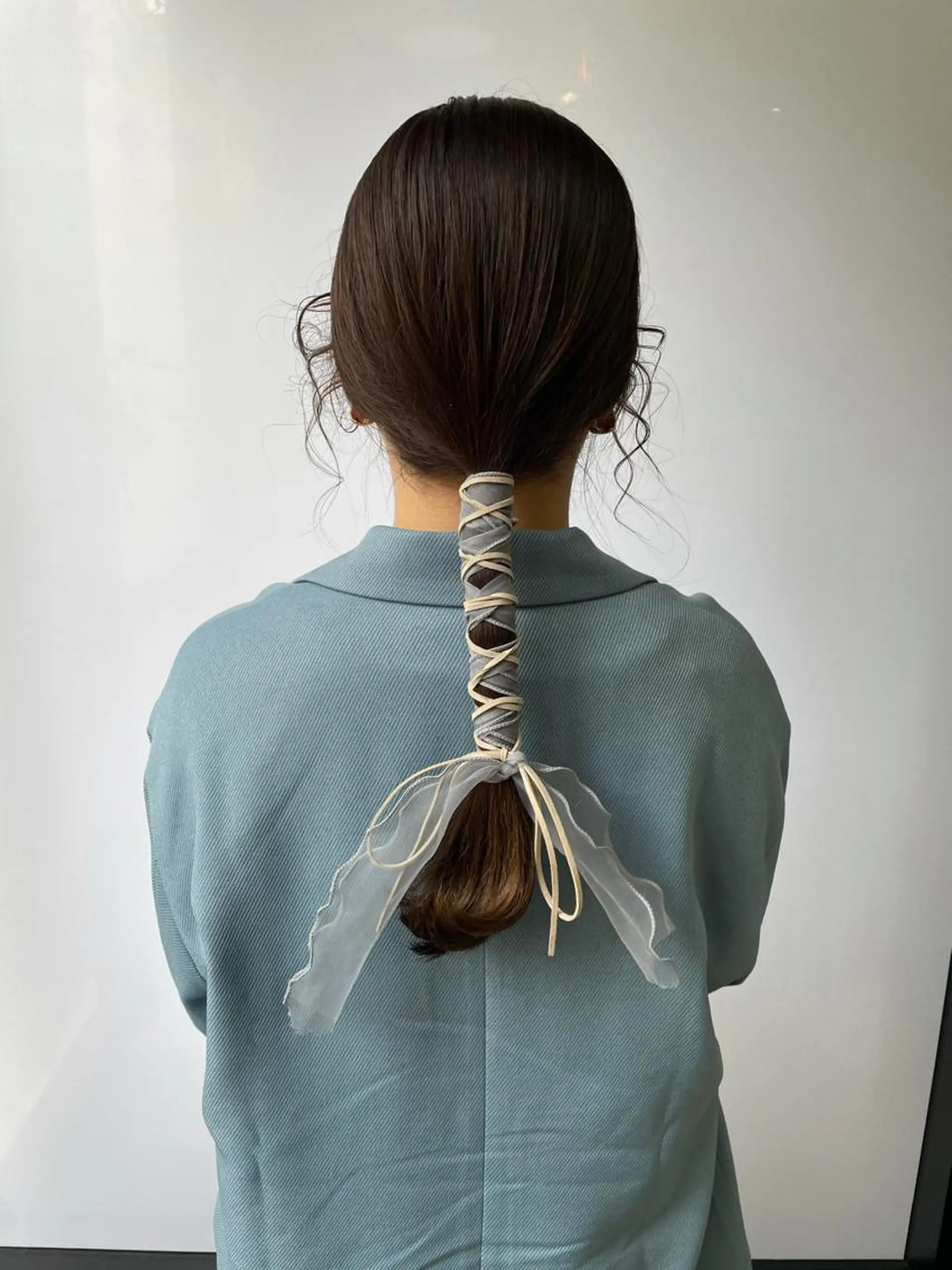 ロング ヘアアレンジ 髙塚碧🇰🇷 韓国ヘア🎗️のヘアスタイル