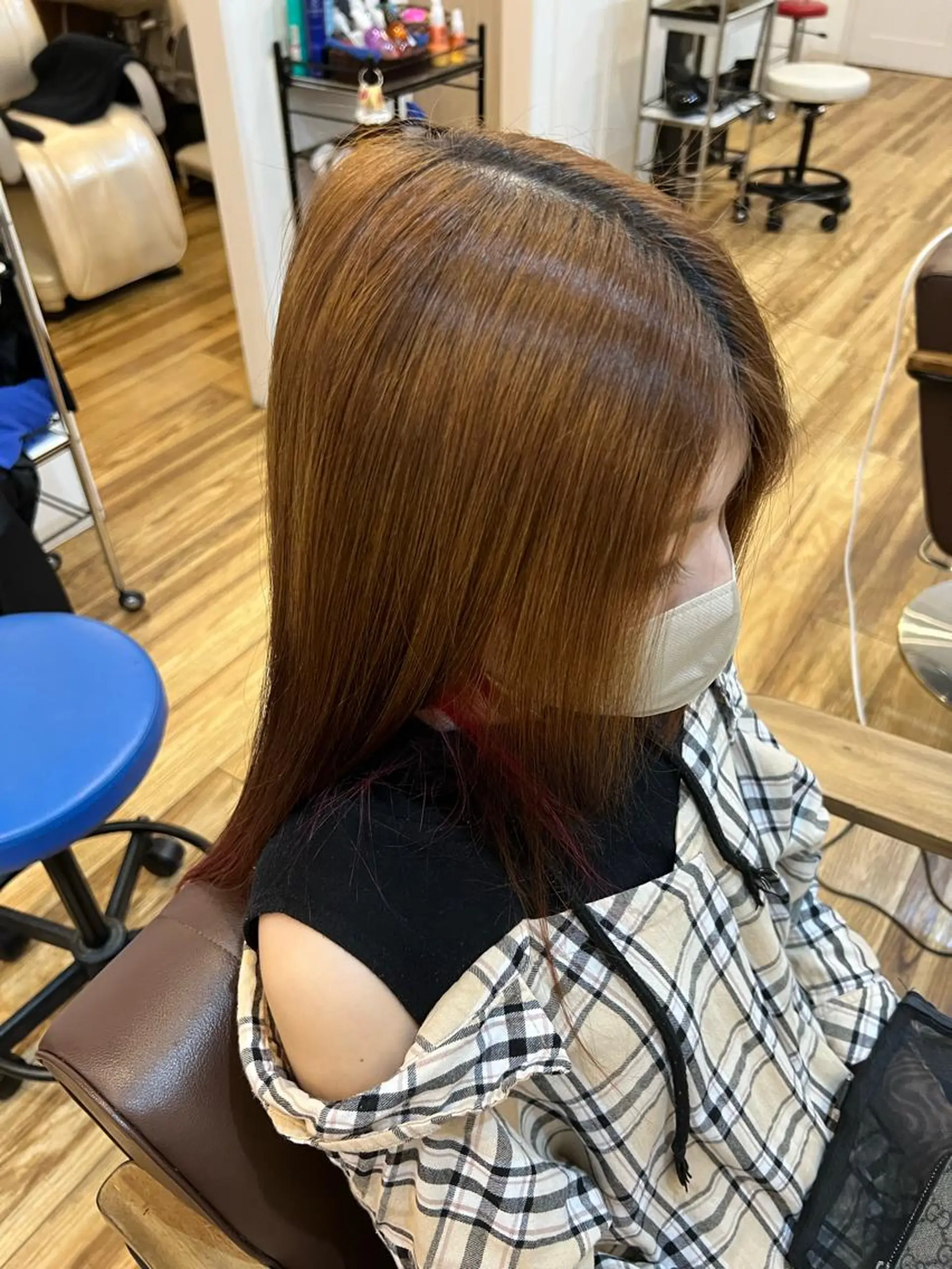 ロング カラー 🐰ハイトーンカラー 畠山 渡🐰のヘアスタイル