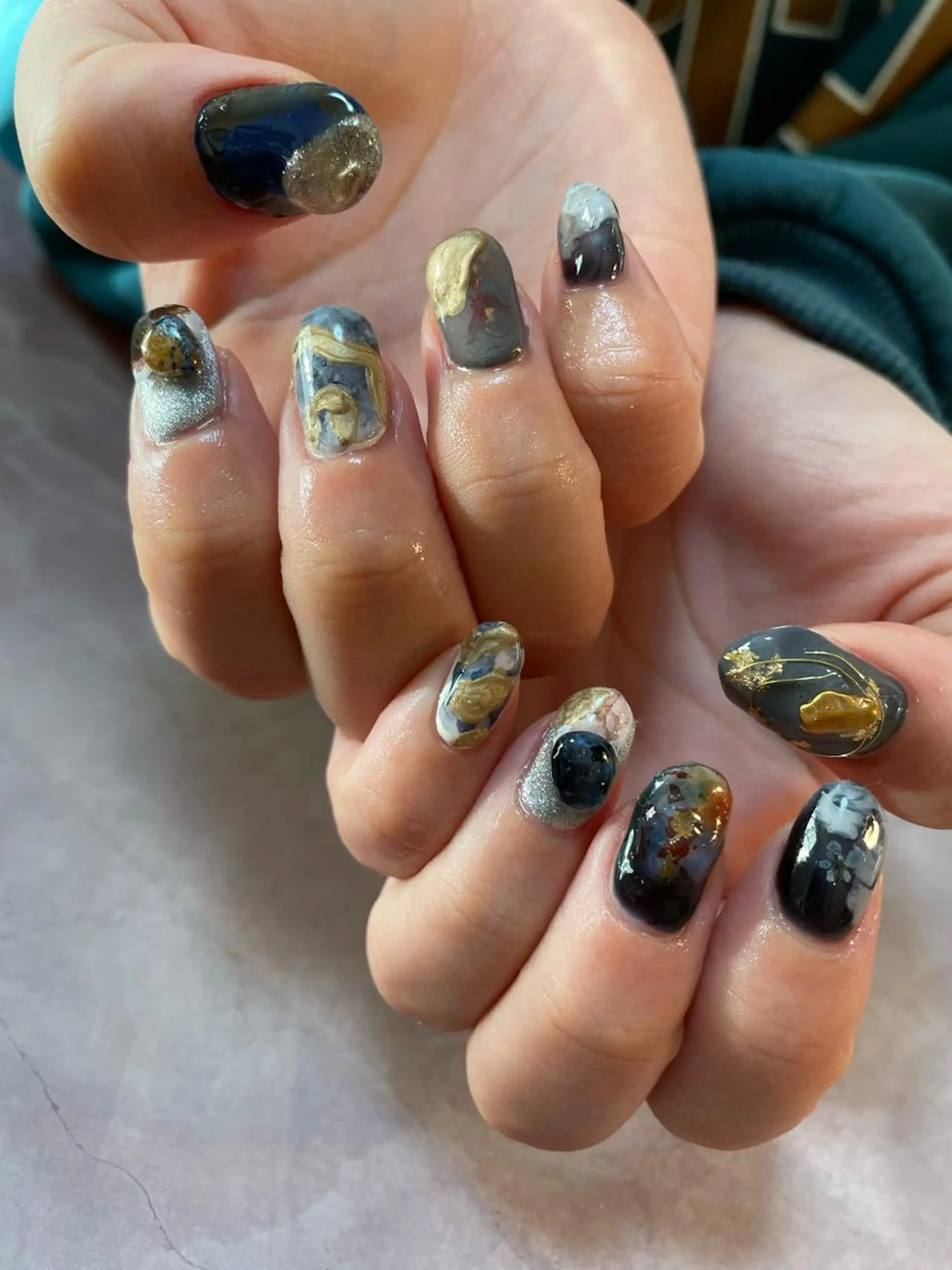 ネイル ハンドネイル nakamoto yuukaのネイルデザイン