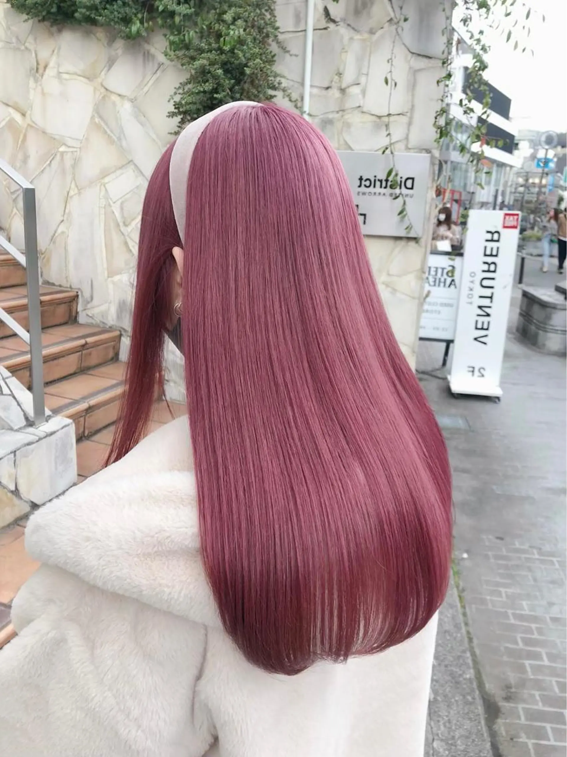 ロング カラー パーマ ヘアアレンジ メンズ キッズ ネイル マツエク・マツパ アイブロウ 💖オタク美容師 ꒰ঌ♡モモ♡໒꒱のヘアスタイル