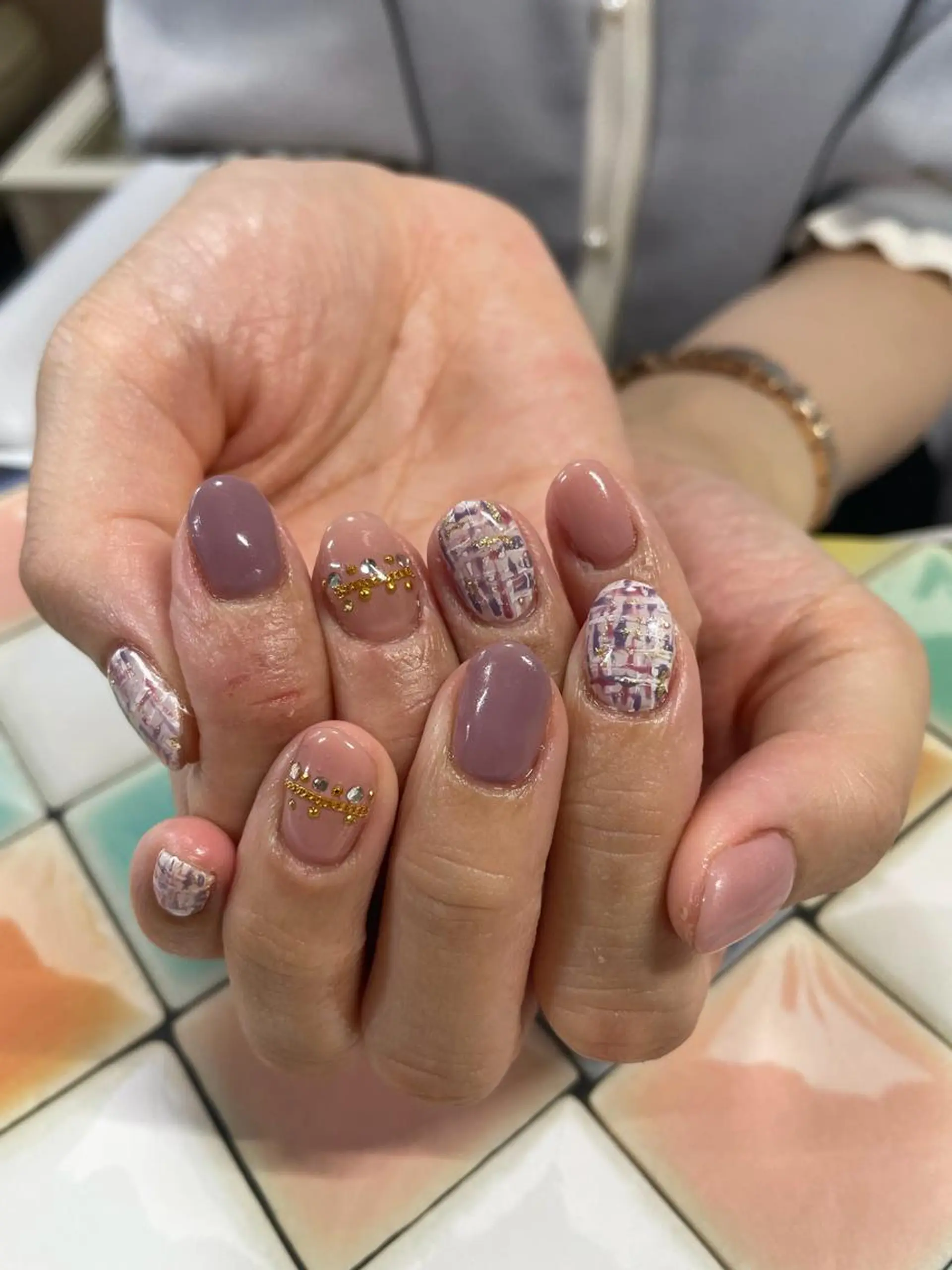 ネイル 奥園 良恵のネイルデザイン