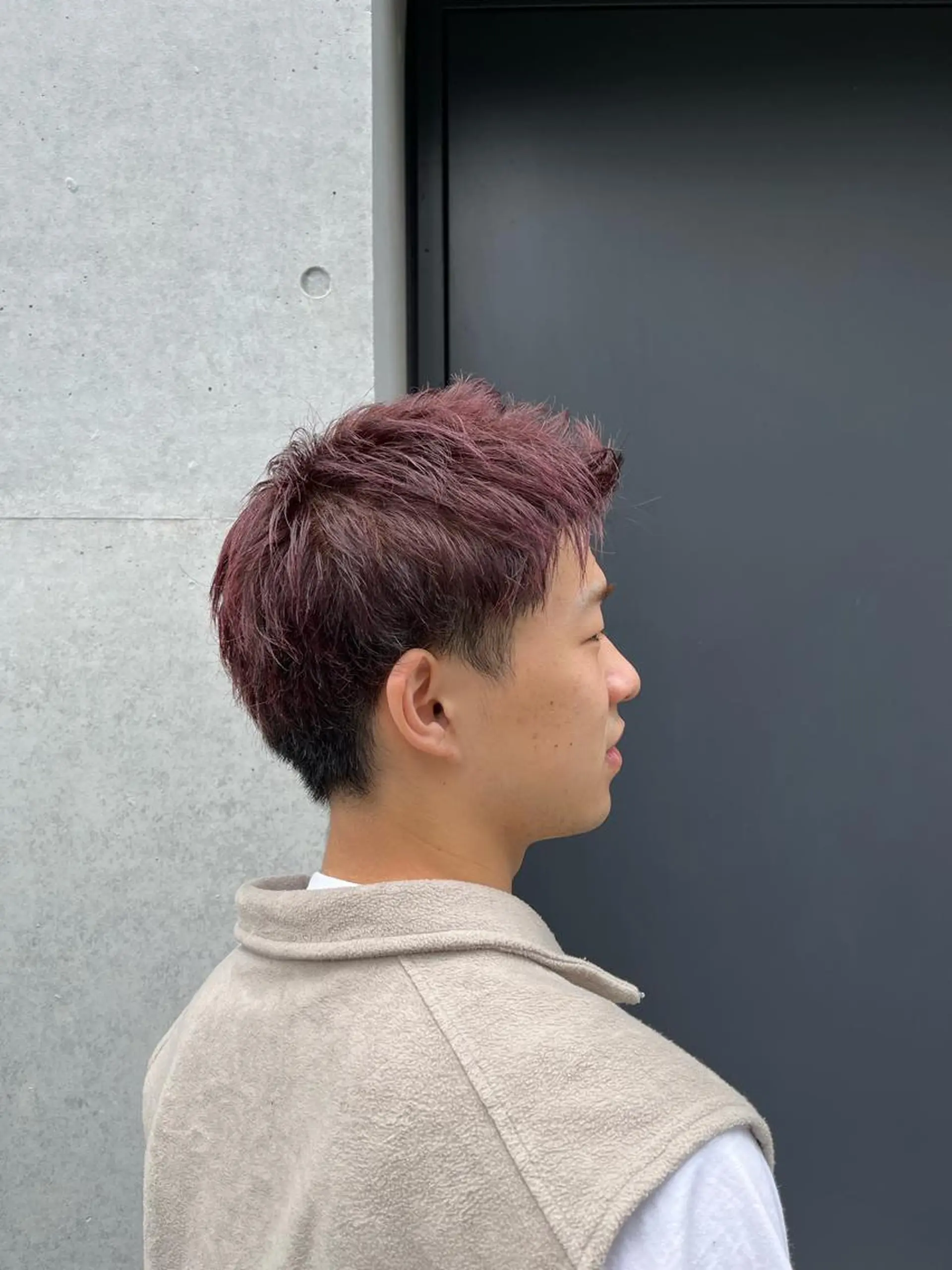 ショート カラー メンズ 笈沼 大輝のヘアスタイル