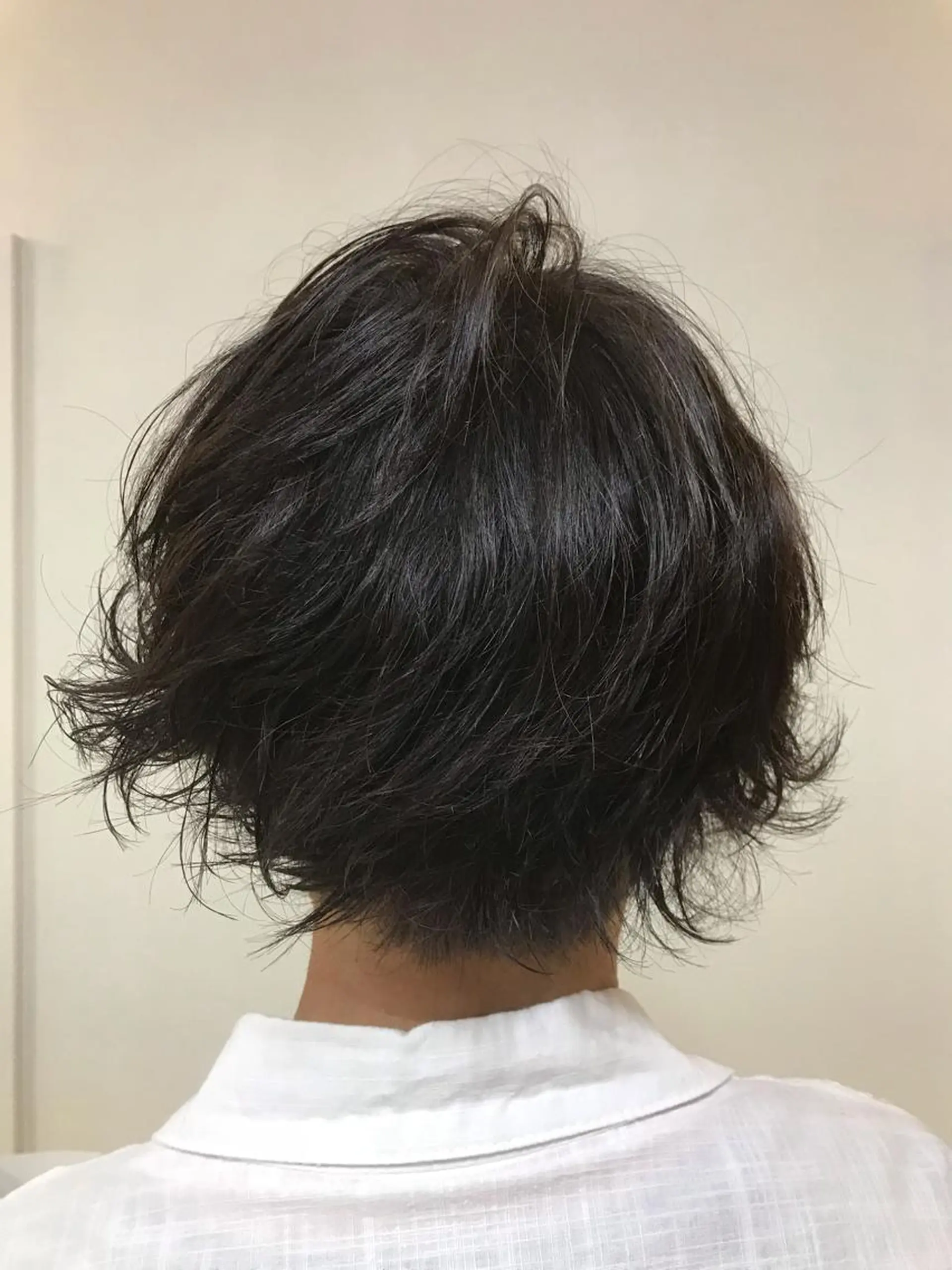 ショート カラー パーマ 横田  尚登のヘアスタイル