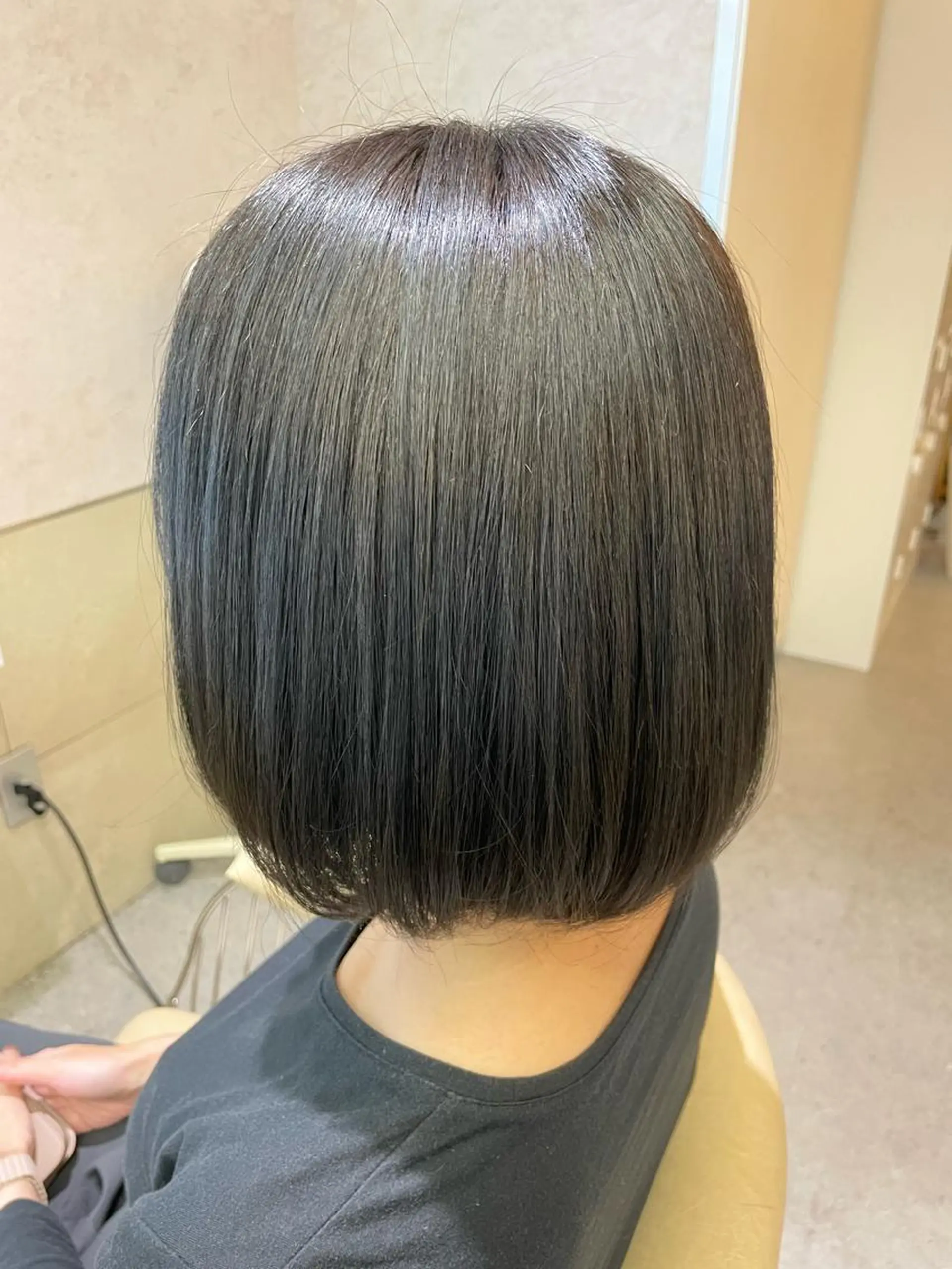 ミディアム カット ヘアカラー トリートメント メンズスタイル 伊畑優希のヘアスタイル