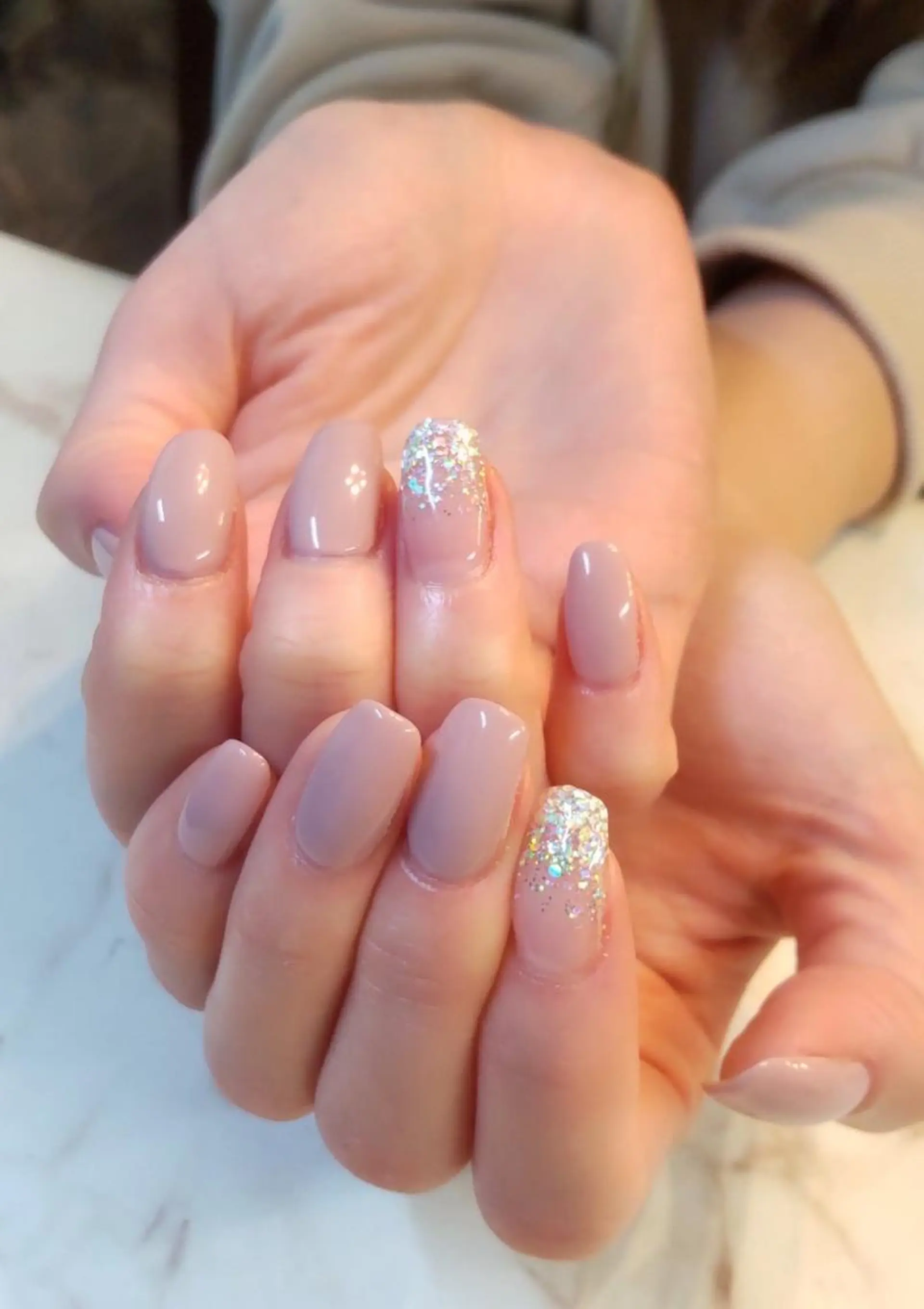 ネイル アートネイル ジェルネイル ニュアンスネイル パラジェル Nailist Honamiのネイルデザイン