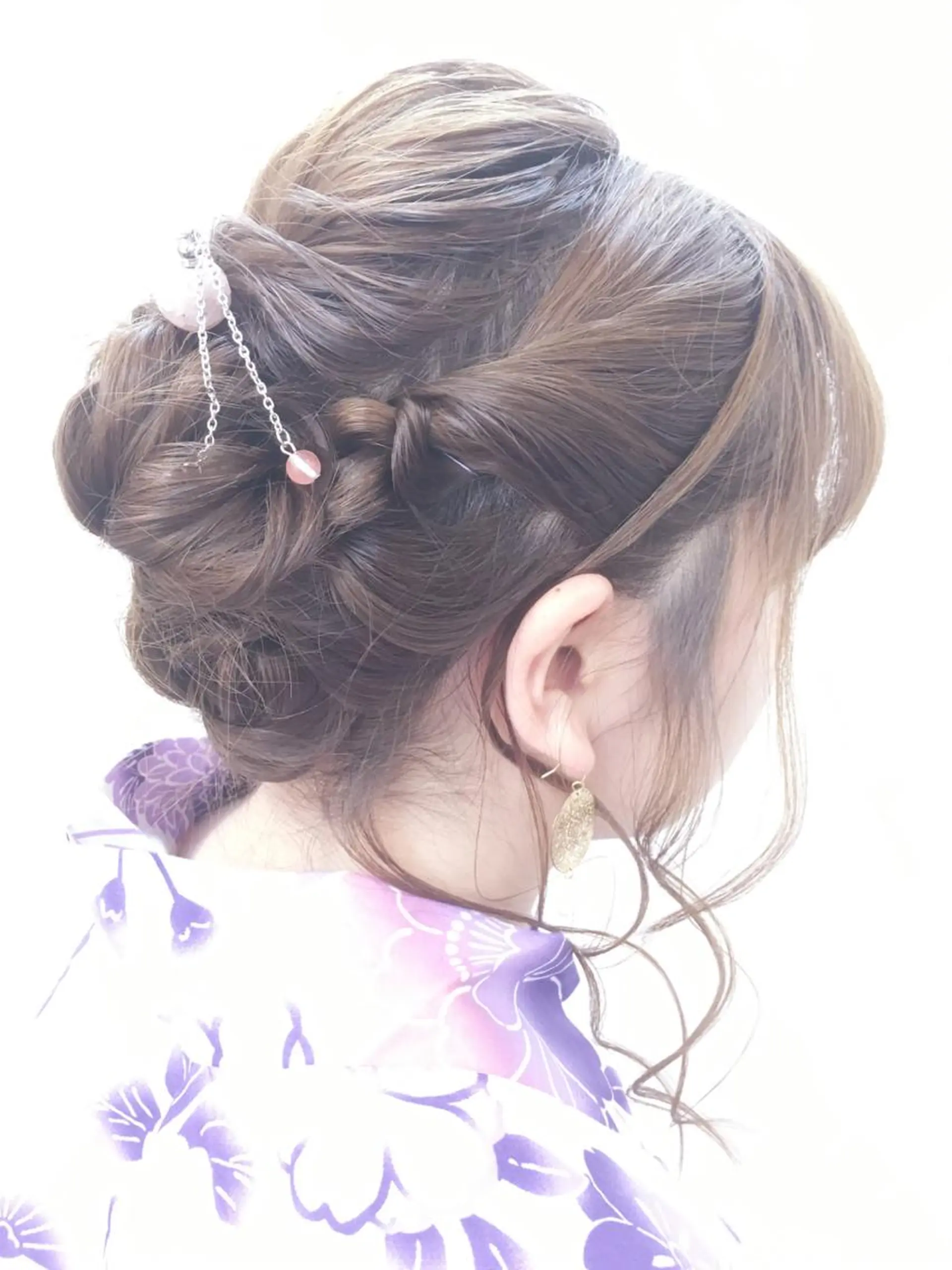 セミロング ヘアアレンジ 菅沼 まみのヘアスタイル