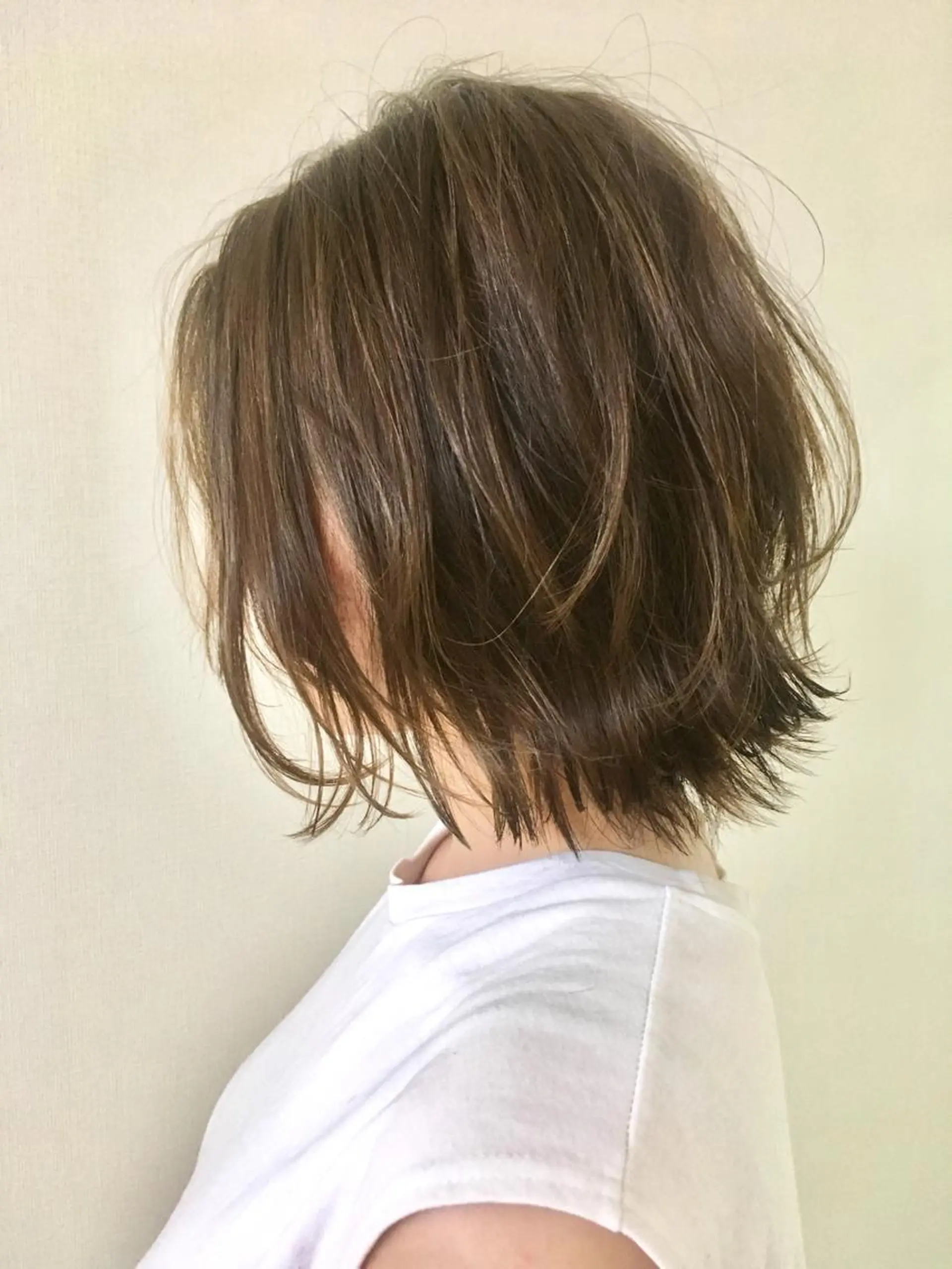 ミディアム カラー ヘアアレンジ ハイライトカラー ハイライト nable.所属・栗林 実莉のネイルデザイン