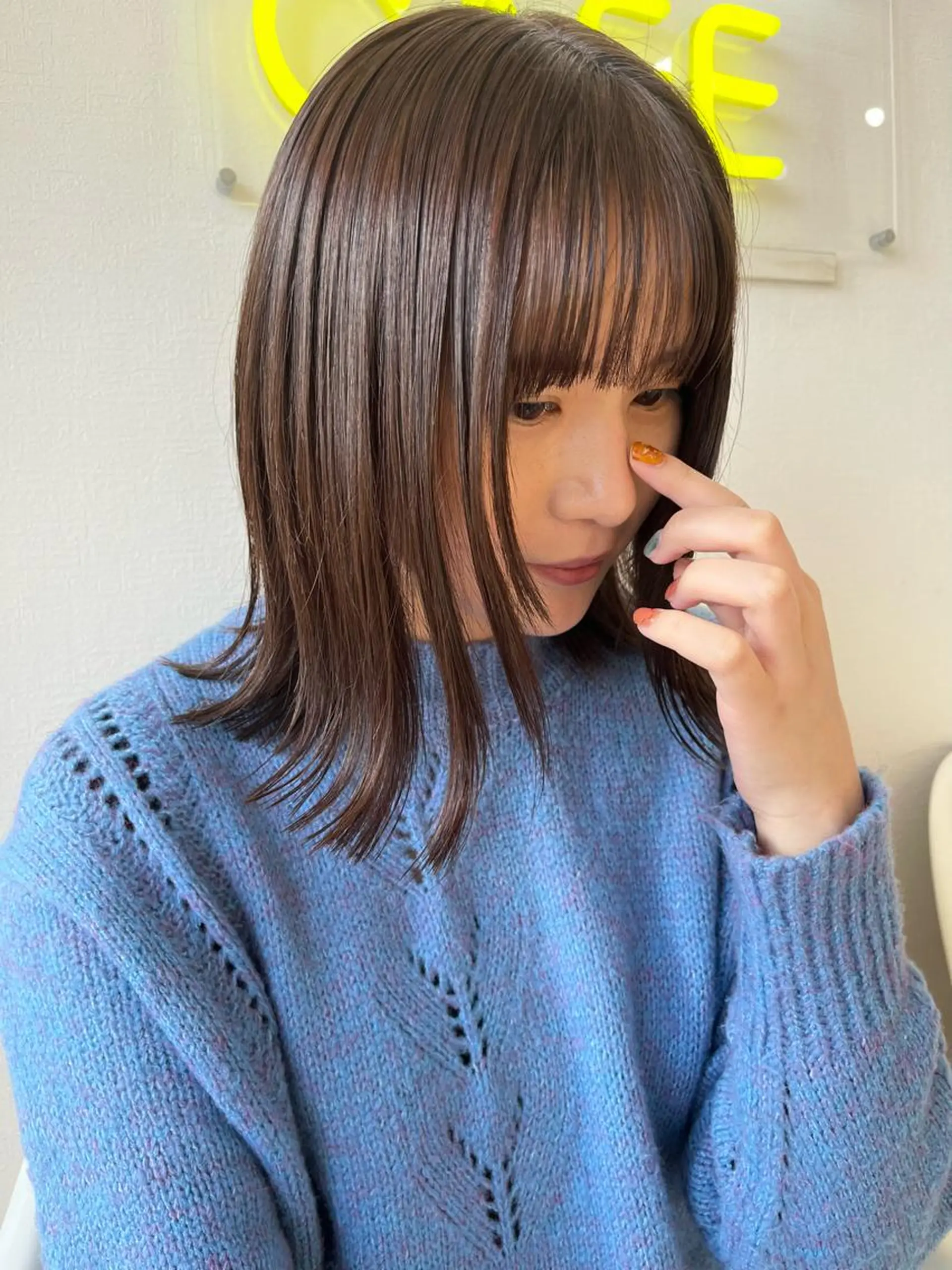 ミディアム カラー 🌼sunc HINAMI🌼のヘアスタイル