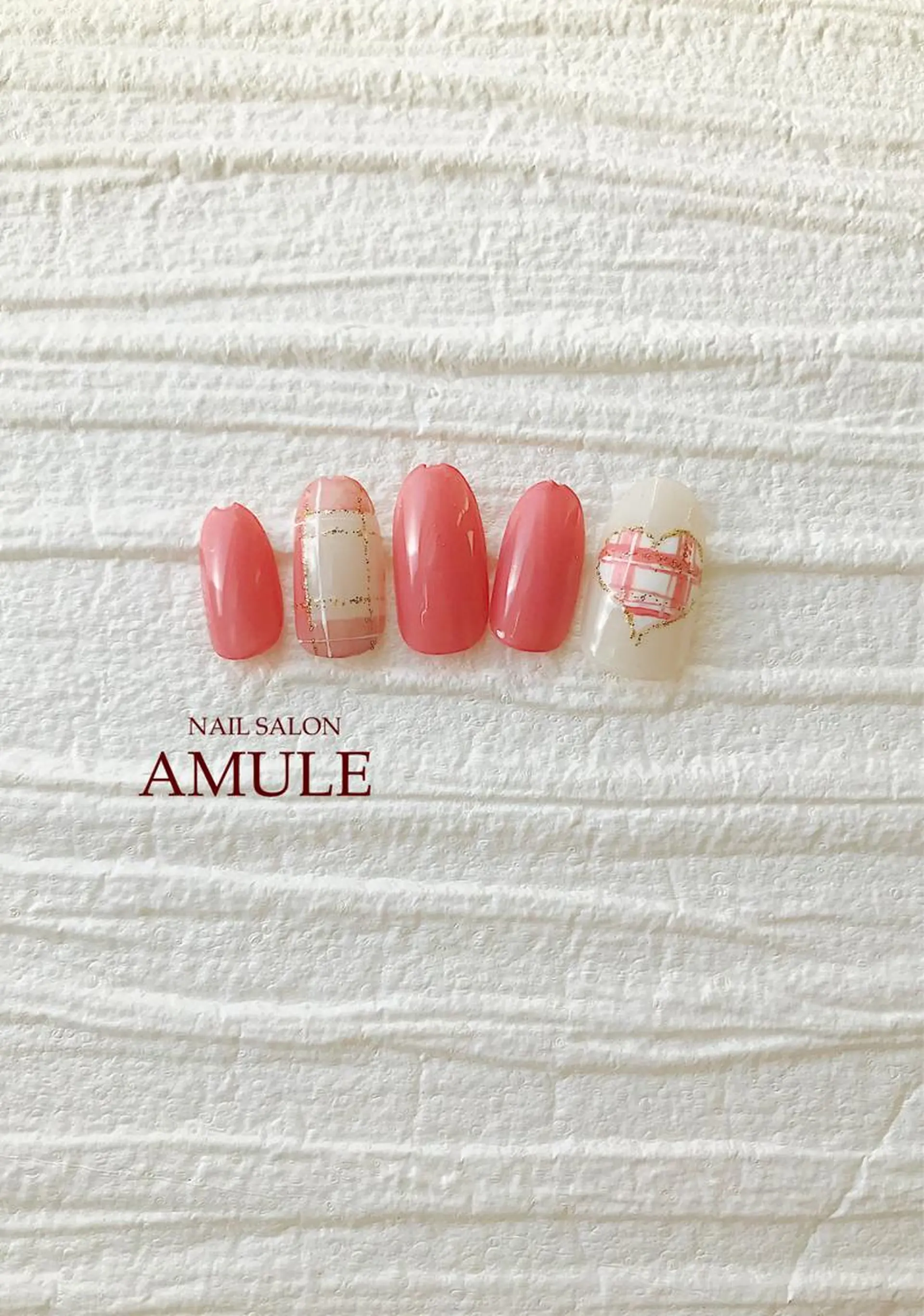 ネイル 持ち込み ハンドネイル NAILSALON AMULEのネイルデザイン