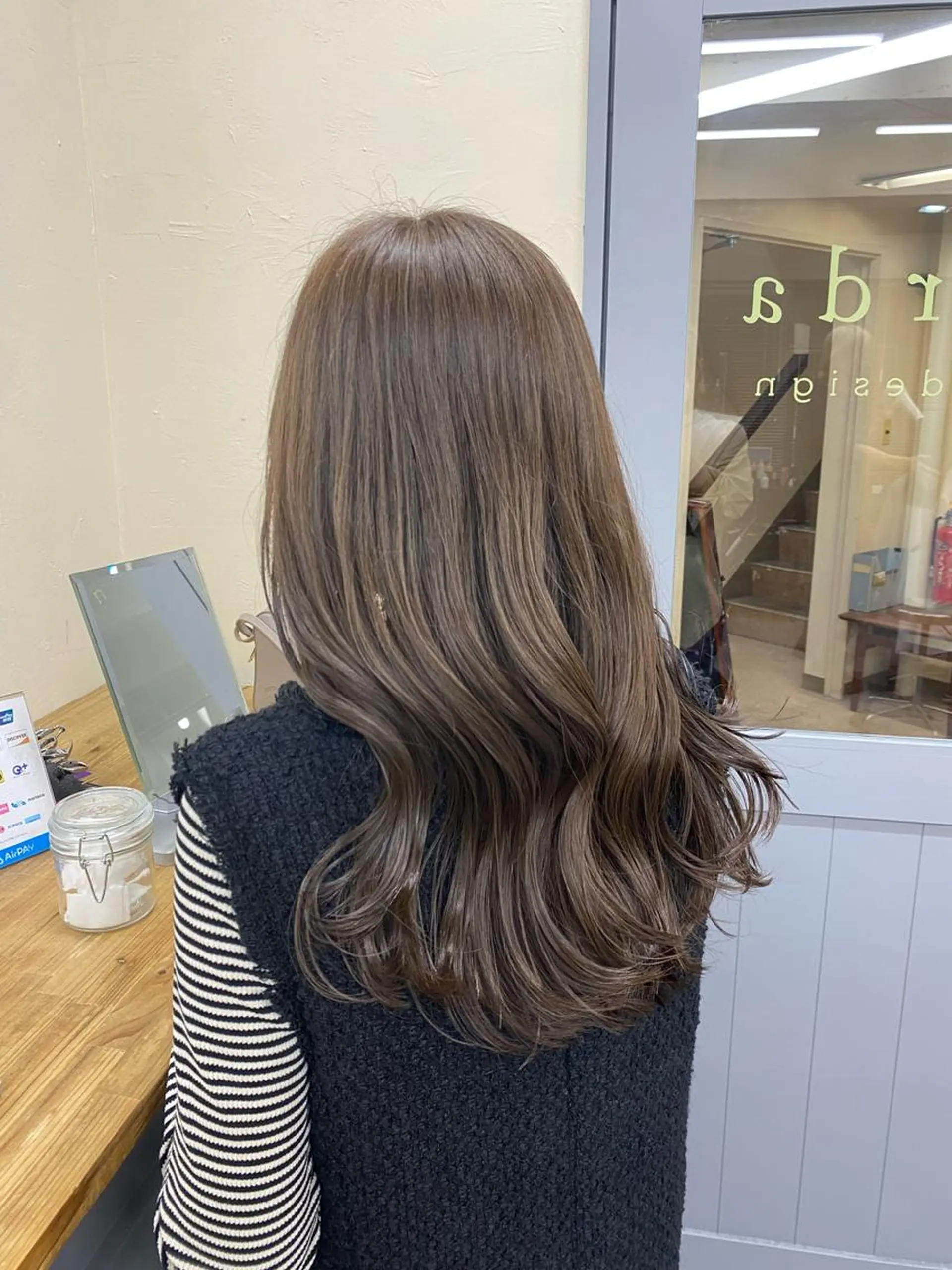 カラー レディースパーマ モデル募集RIKOのヘアスタイル