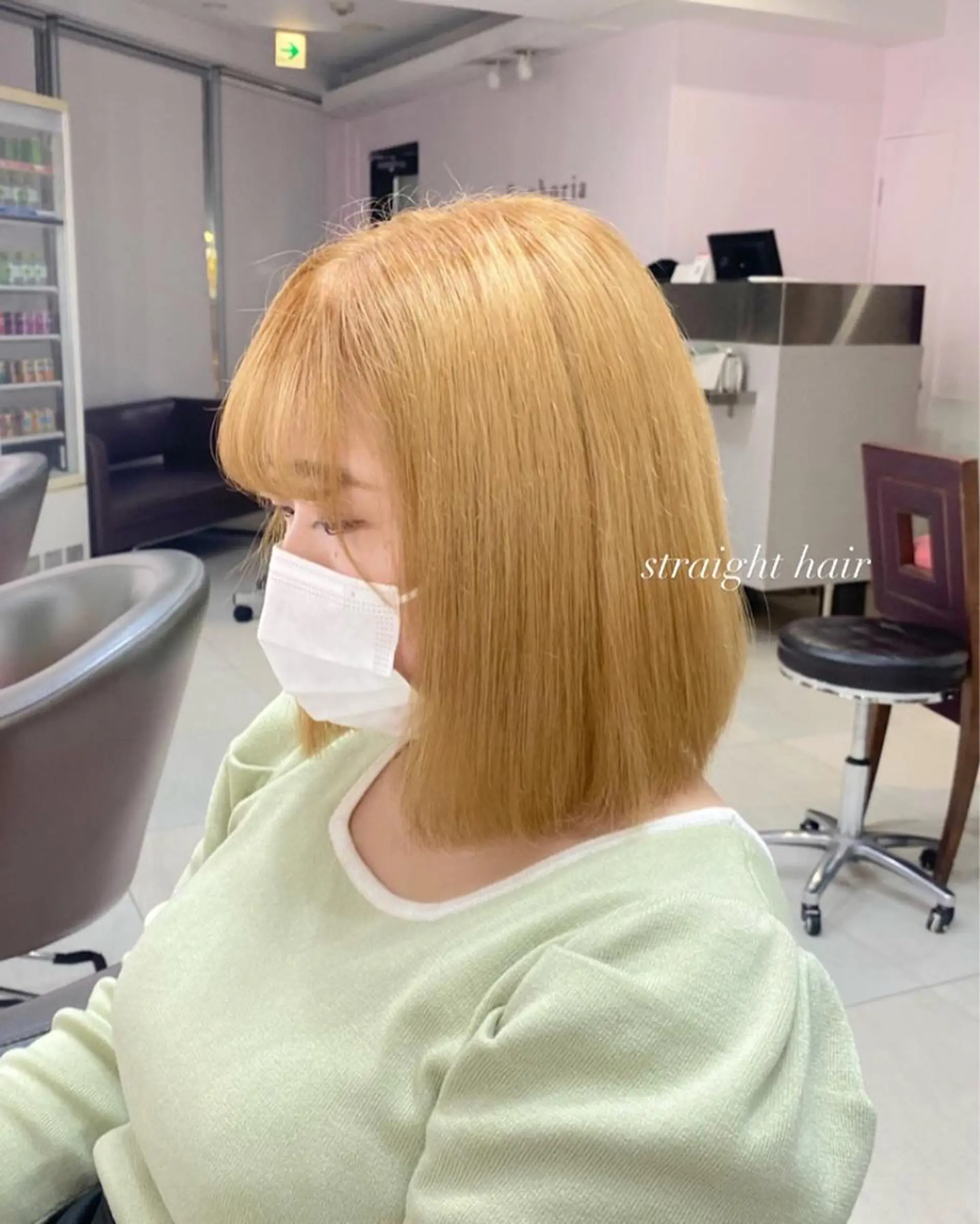 ミディアム パーマ 酸性ストレート ストレートパーマ トリートメント mako︴ Euphoriaのヘアスタイル