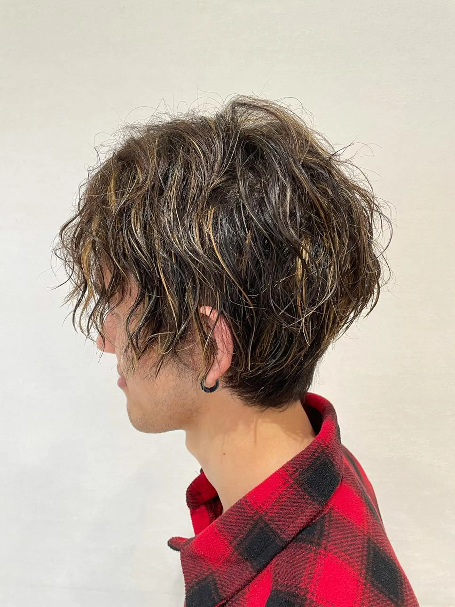 メンズ メンズパーマ パーマ 安田 美由紀のヘアスタイル