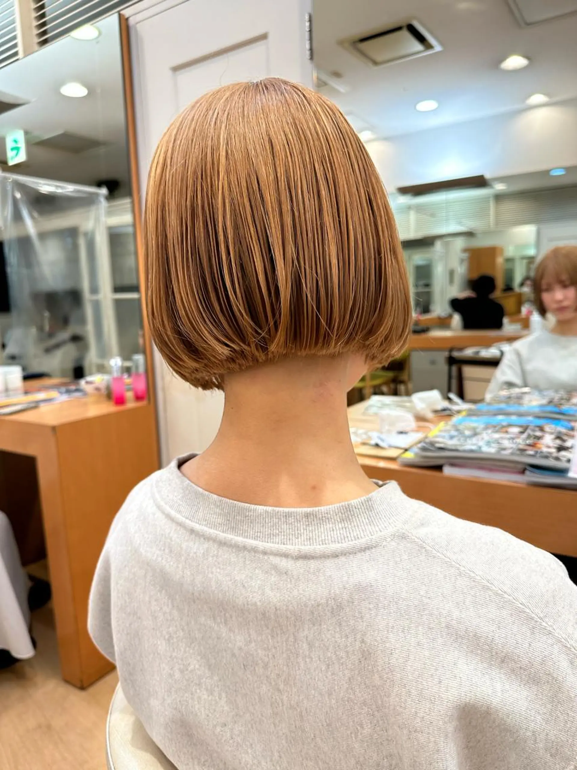 ショート カラー カット Gardenhair 小笠原篤矢ショートのヘアスタイル