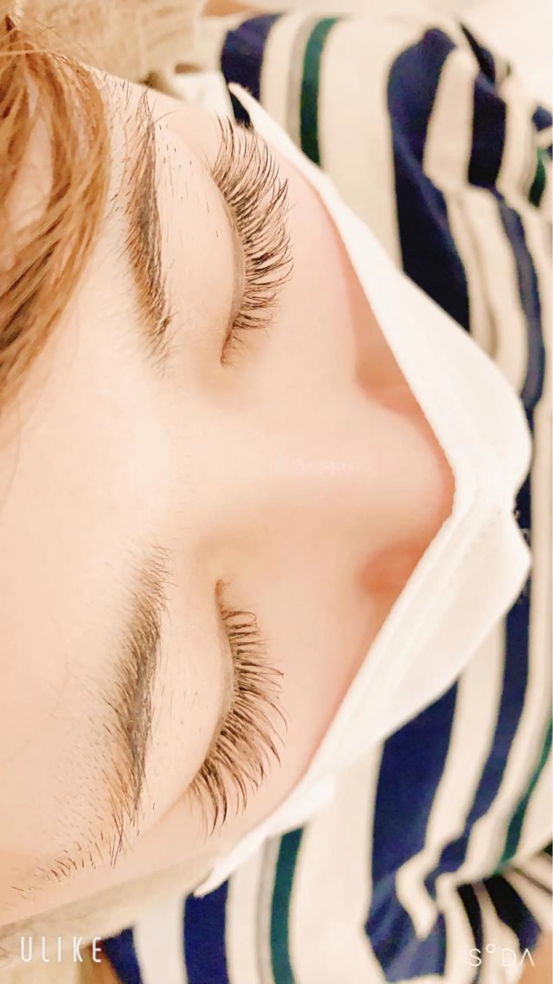 マツエク・マツパ 中村 眞歩のヘアスタイル