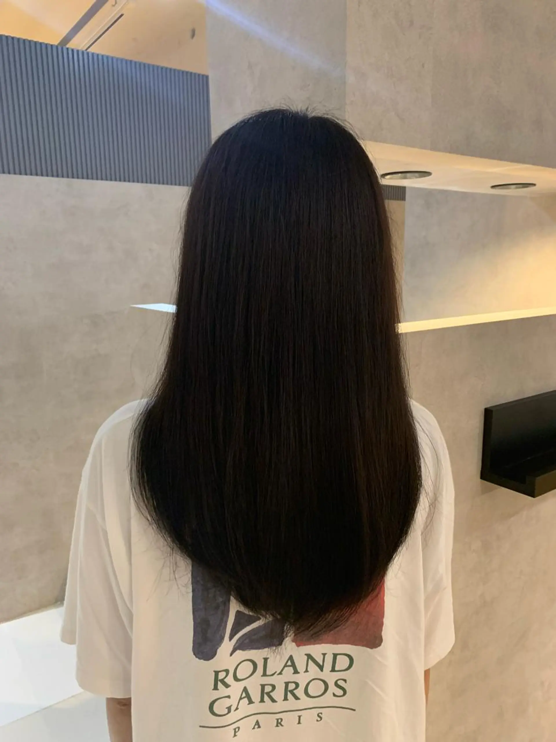 ロング 松元 裕樹のヘアスタイル