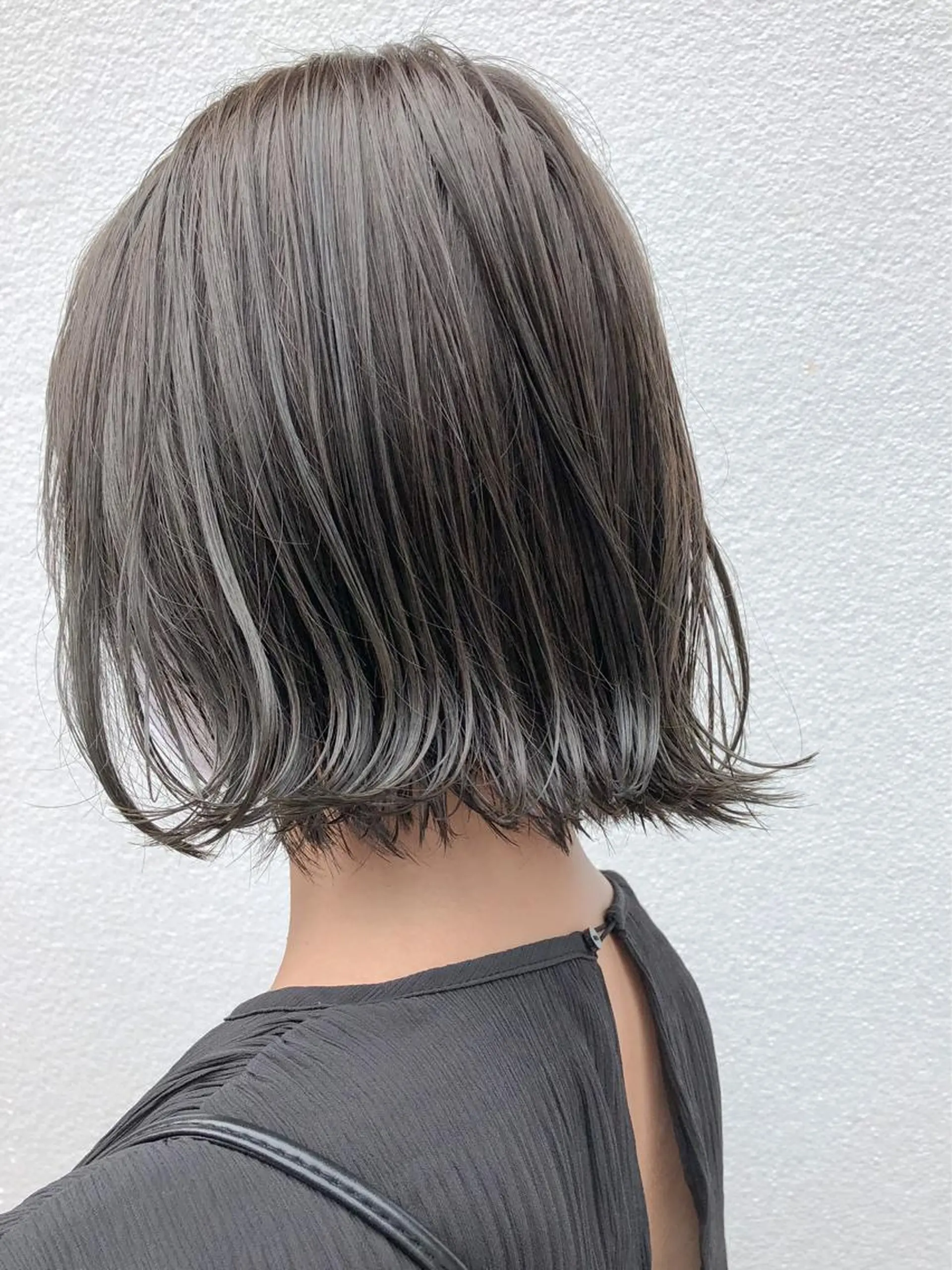ミディアム カット ヘアカラー トリートメント シンタニナオト /梅田茶屋町のヘアスタイル
