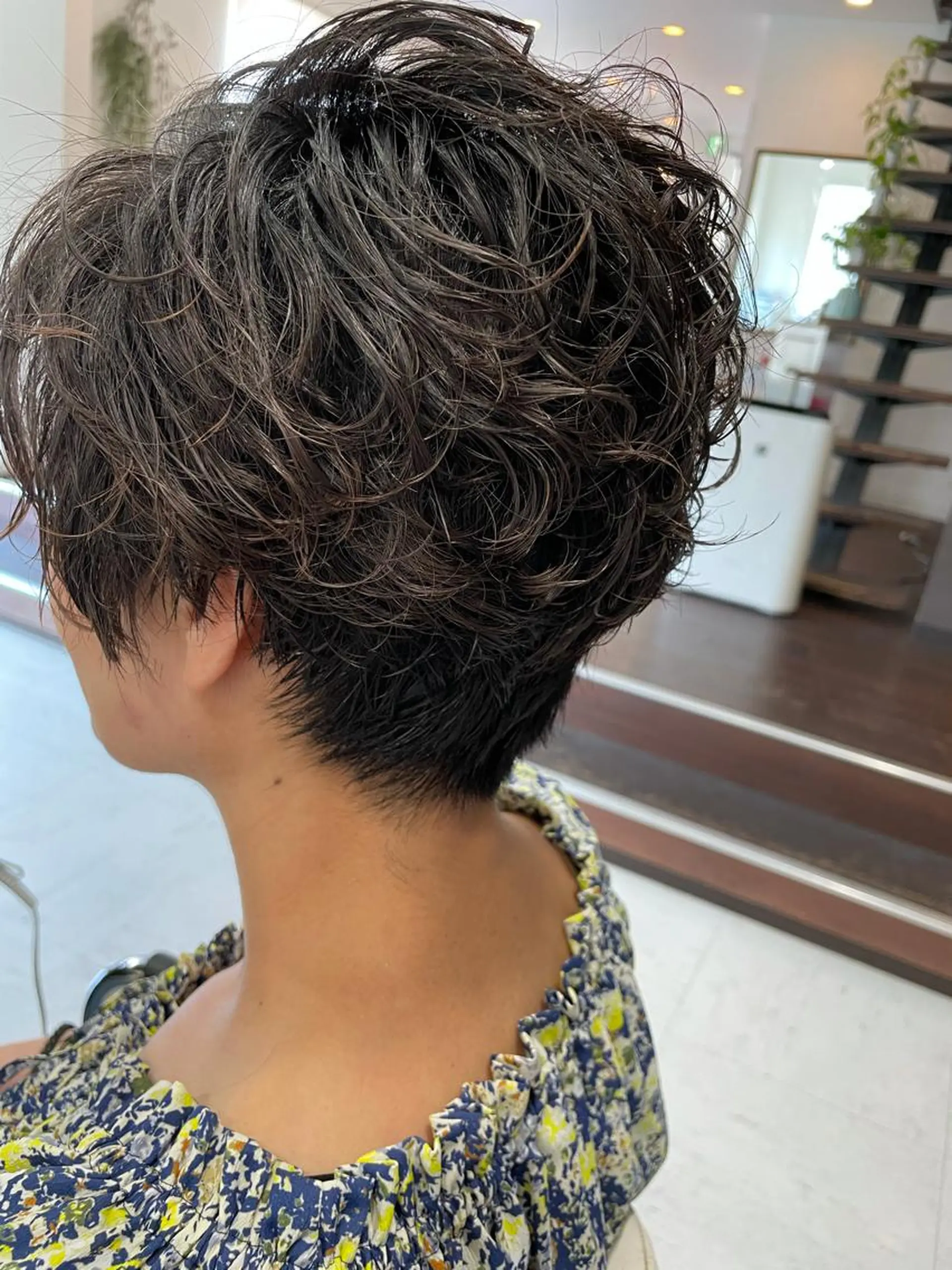 ショート パーマ Pilina所属・伊丹Pilina 山田のヘアスタイル