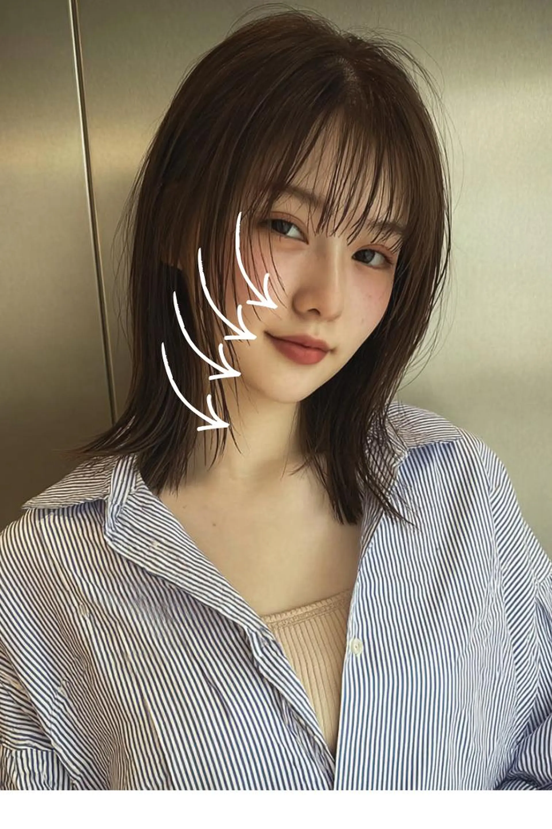 ミディアム ✿YUNA✿ 《お手軽イメチェン》のヘアスタイル