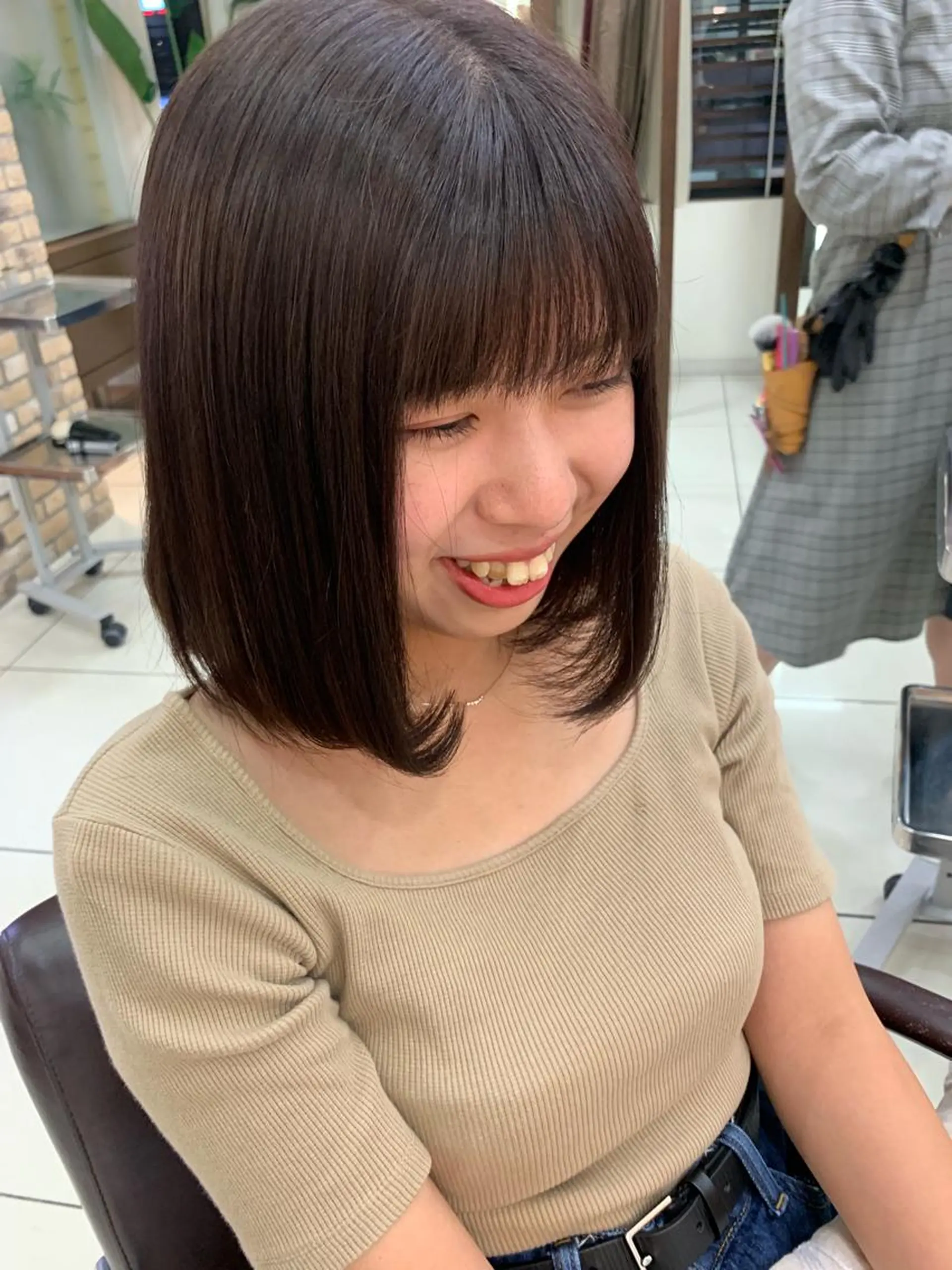 ミディアム 羽エクステ🩷 🤍まき🤍のマツエク・マツパデザイン