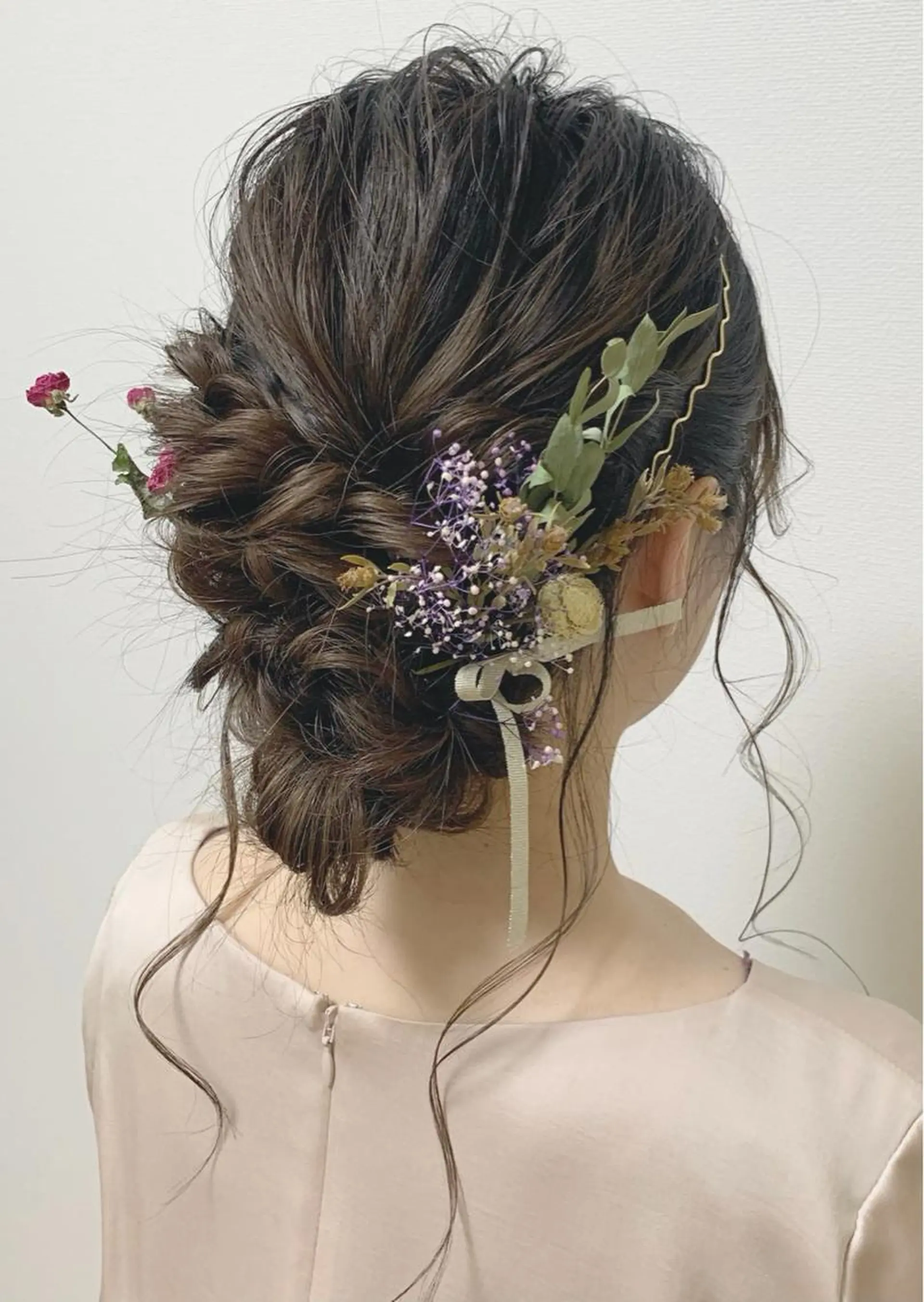 ヘアアレンジ moeka レイヤー /艶カラー/韓国のヘアスタイル