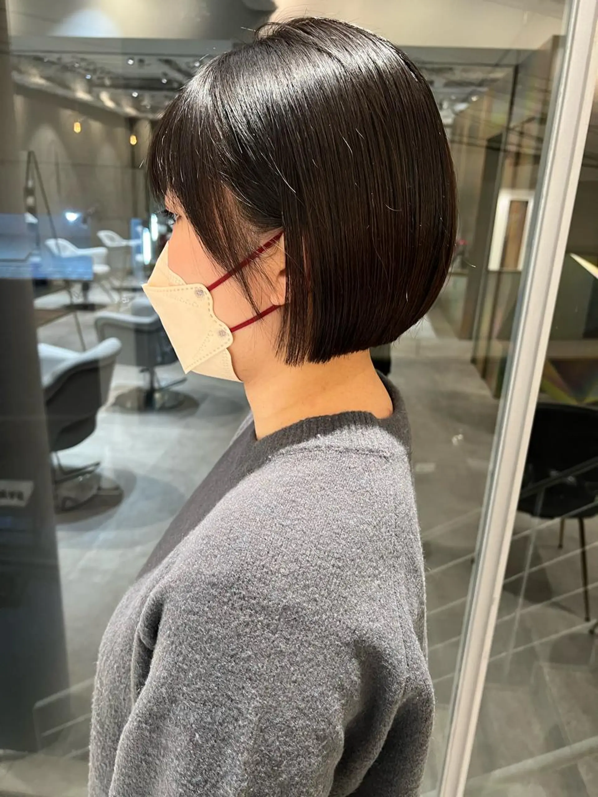 ショート カット 似合わせボブ/ 大人ボブ🩵しおのヘアスタイル