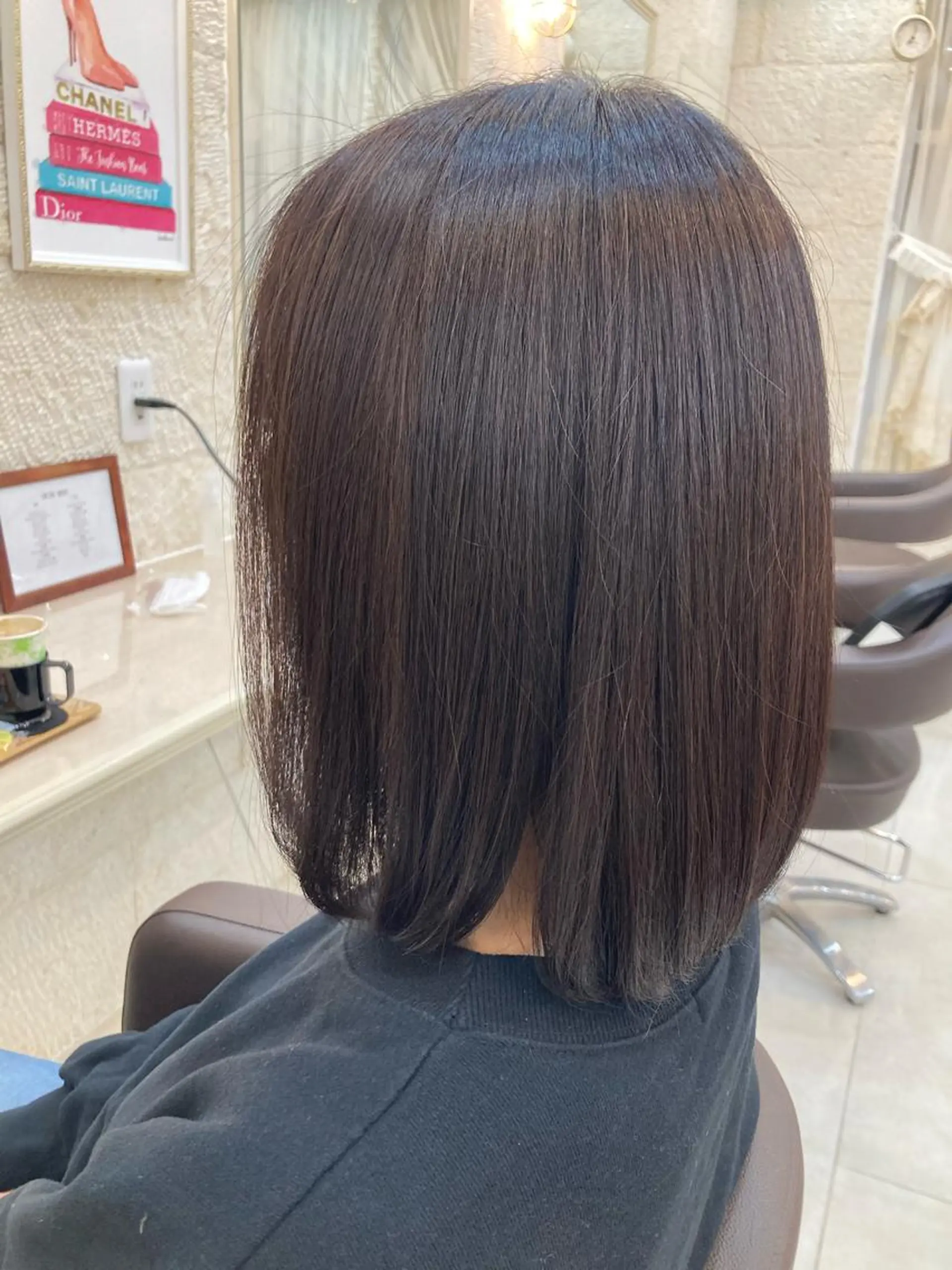 ミディアム 【shanti】 伊藤奈生のヘアスタイル