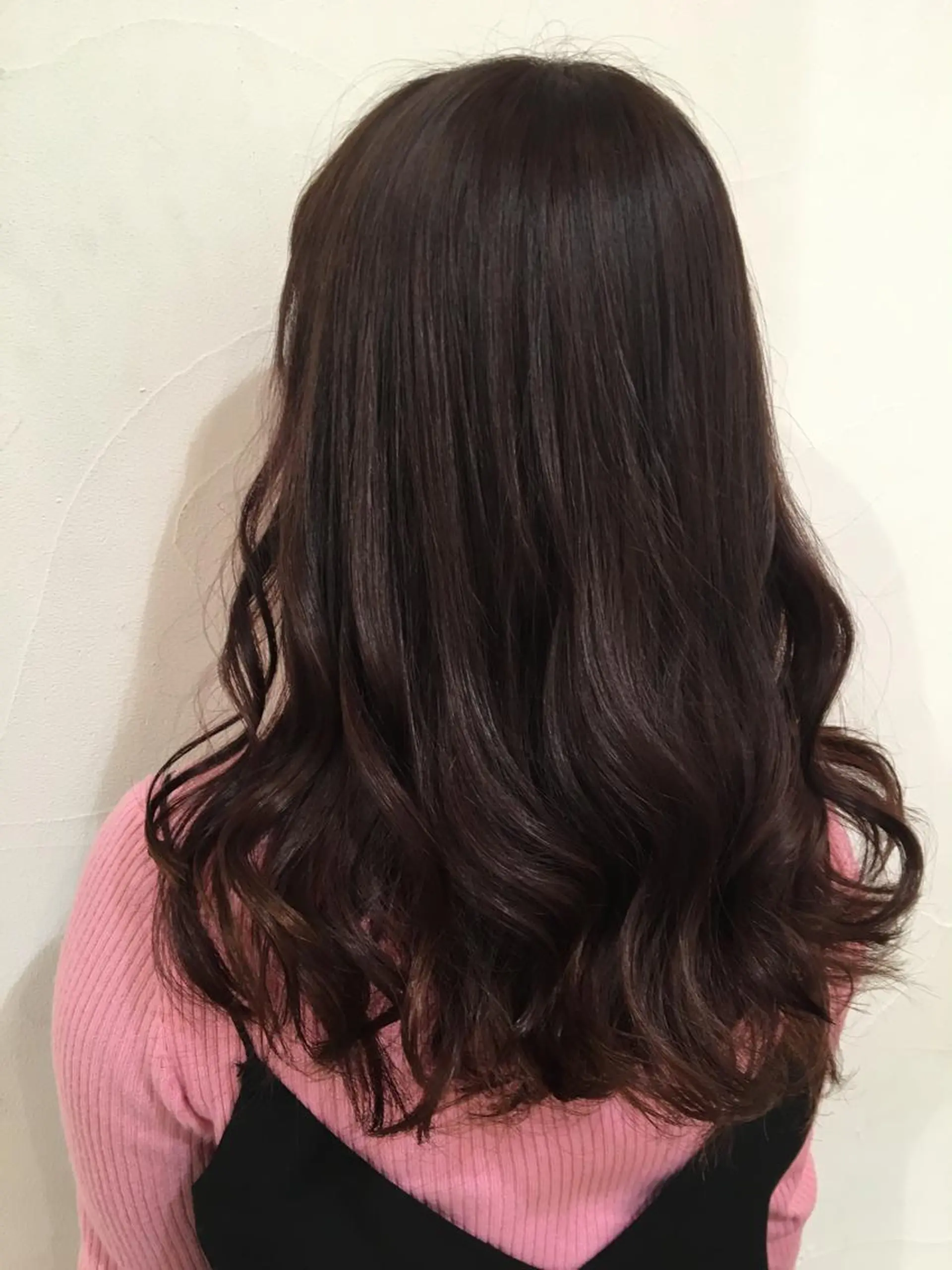 ロング カラー カット ヘアカラー 乳井 悠香のヘアスタイル