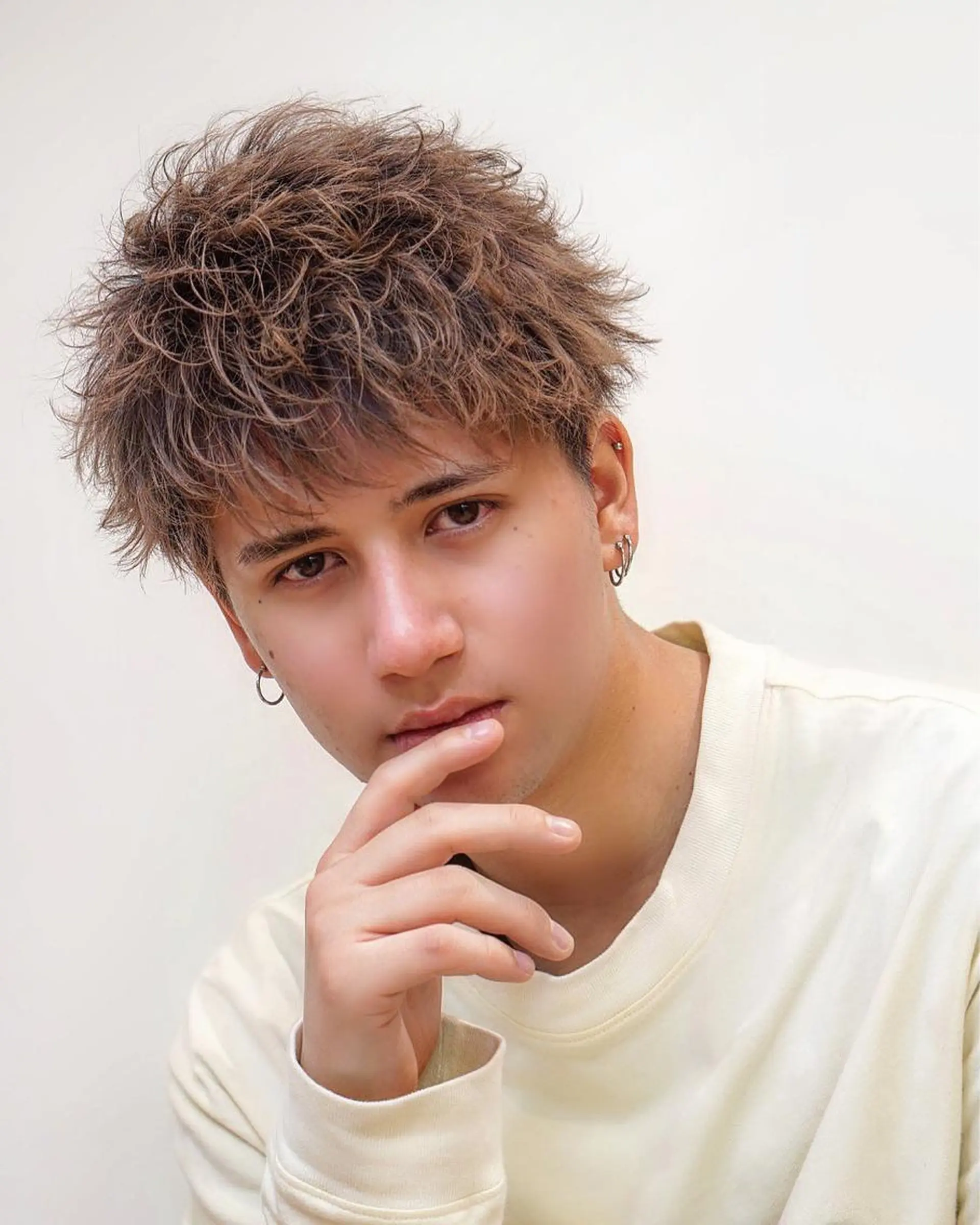 ヘアアレンジ メンズ カルマ/毛流れ/ メンズヘア/荒井博之のヘアスタイル