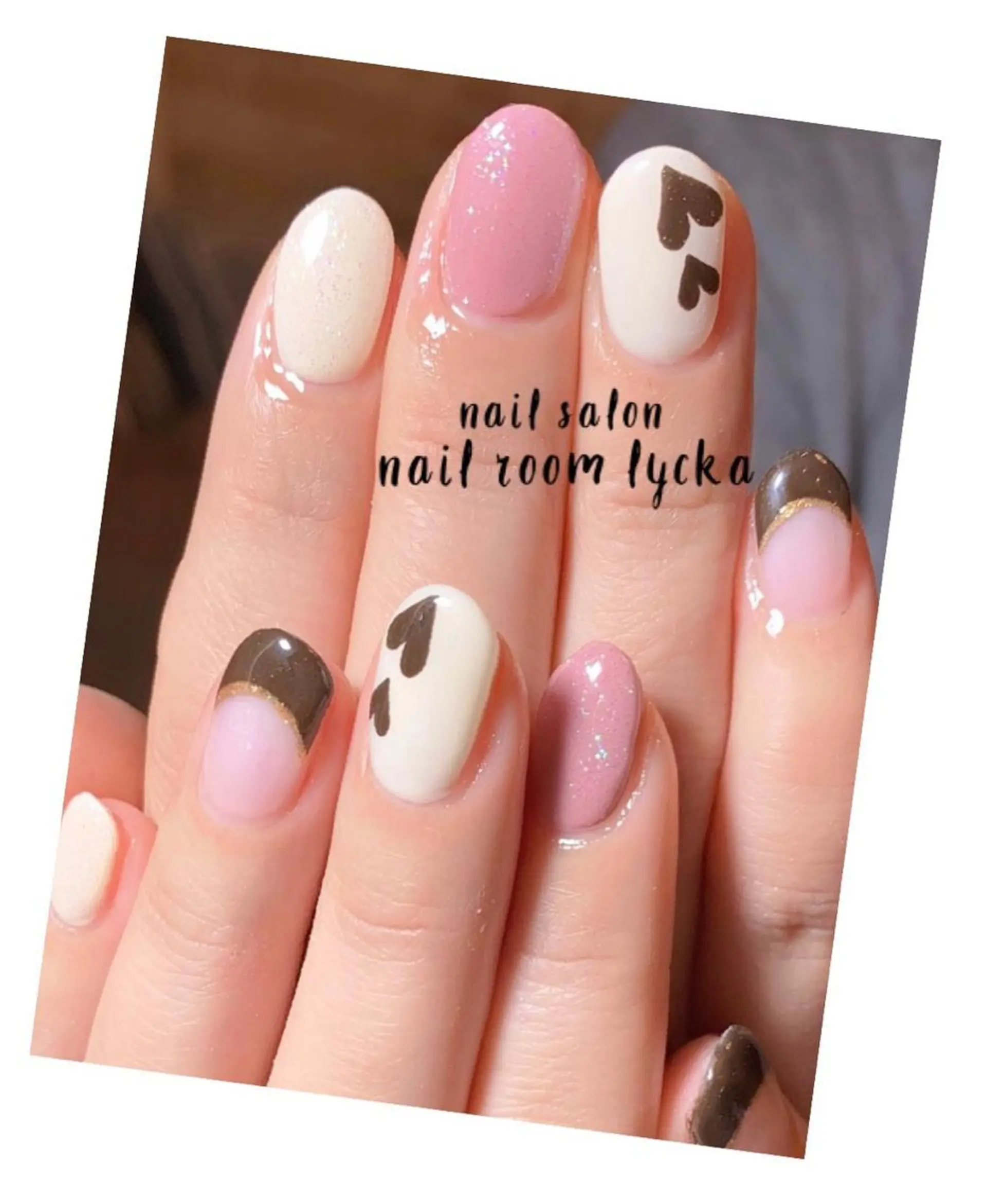 ネイル ﾈｲﾙﾙｰﾑﾘｯｶ 𝐦𝐚𝐲𝐮のネイルデザイン