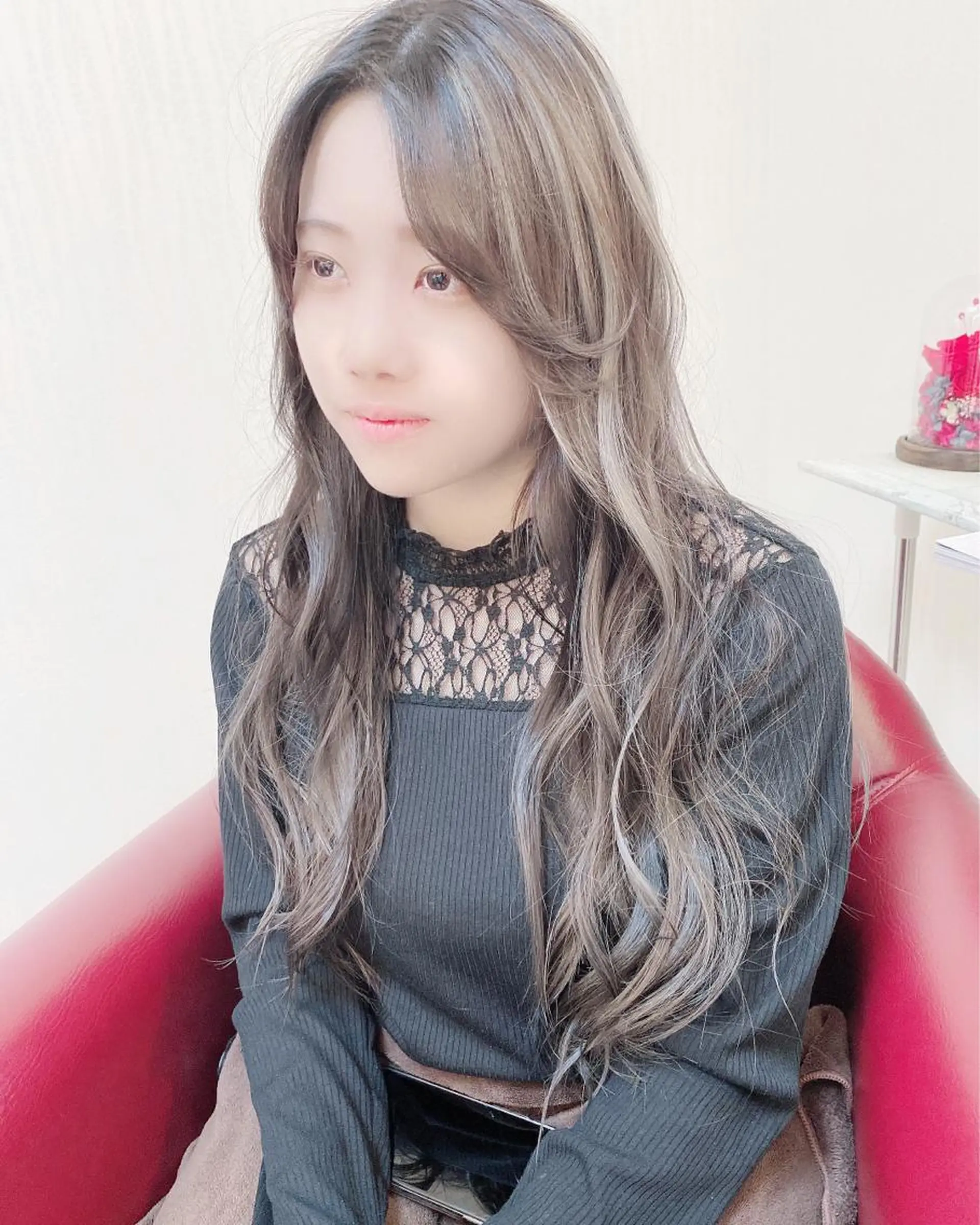 ロング カラー カット ヘアカラー トリートメント YURI ✨のヘアスタイル