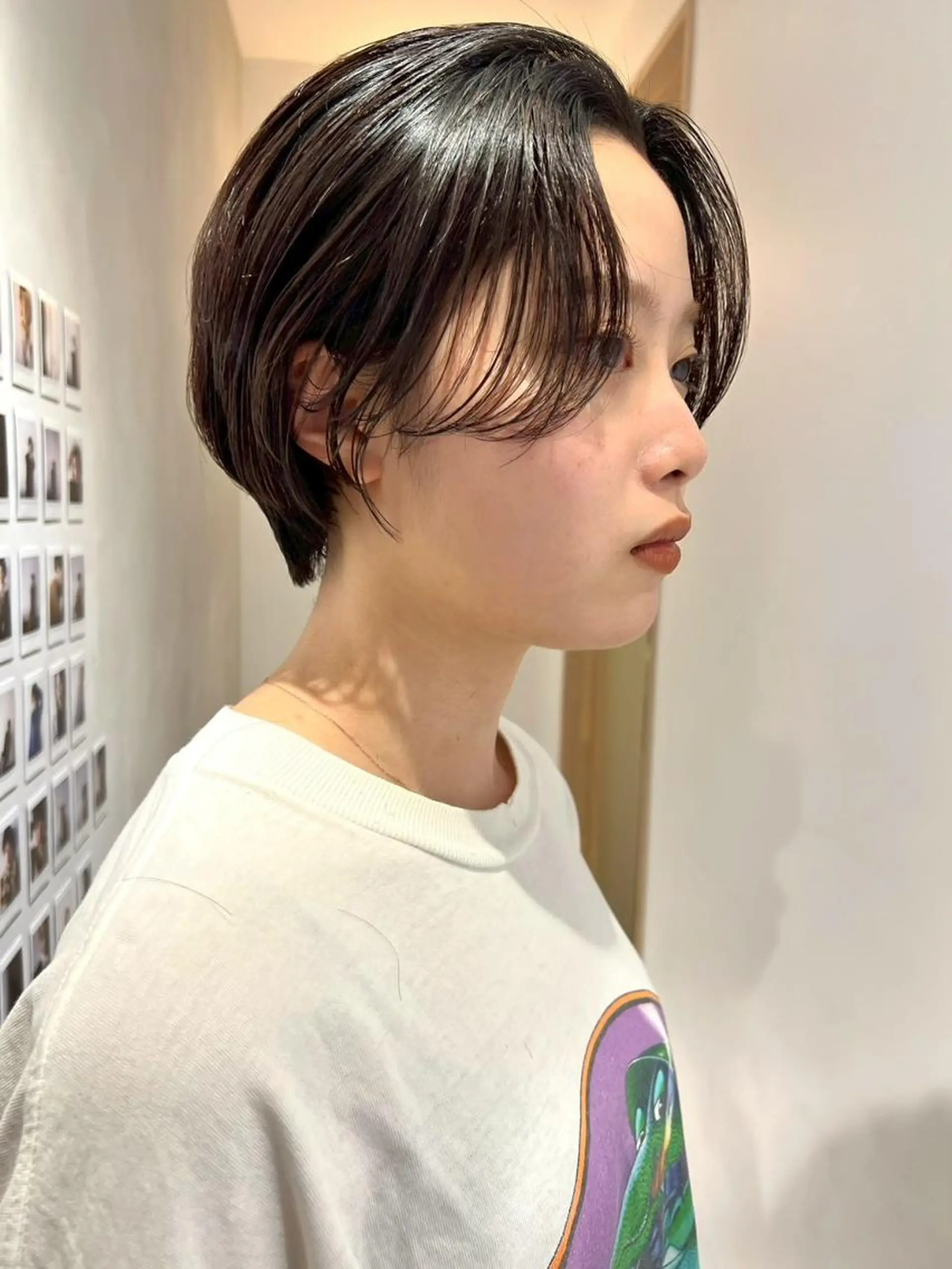 ショート カラー カット ヘアカラー レイヤー/パーマ 透明感カラー倉持弘人のヘアスタイル