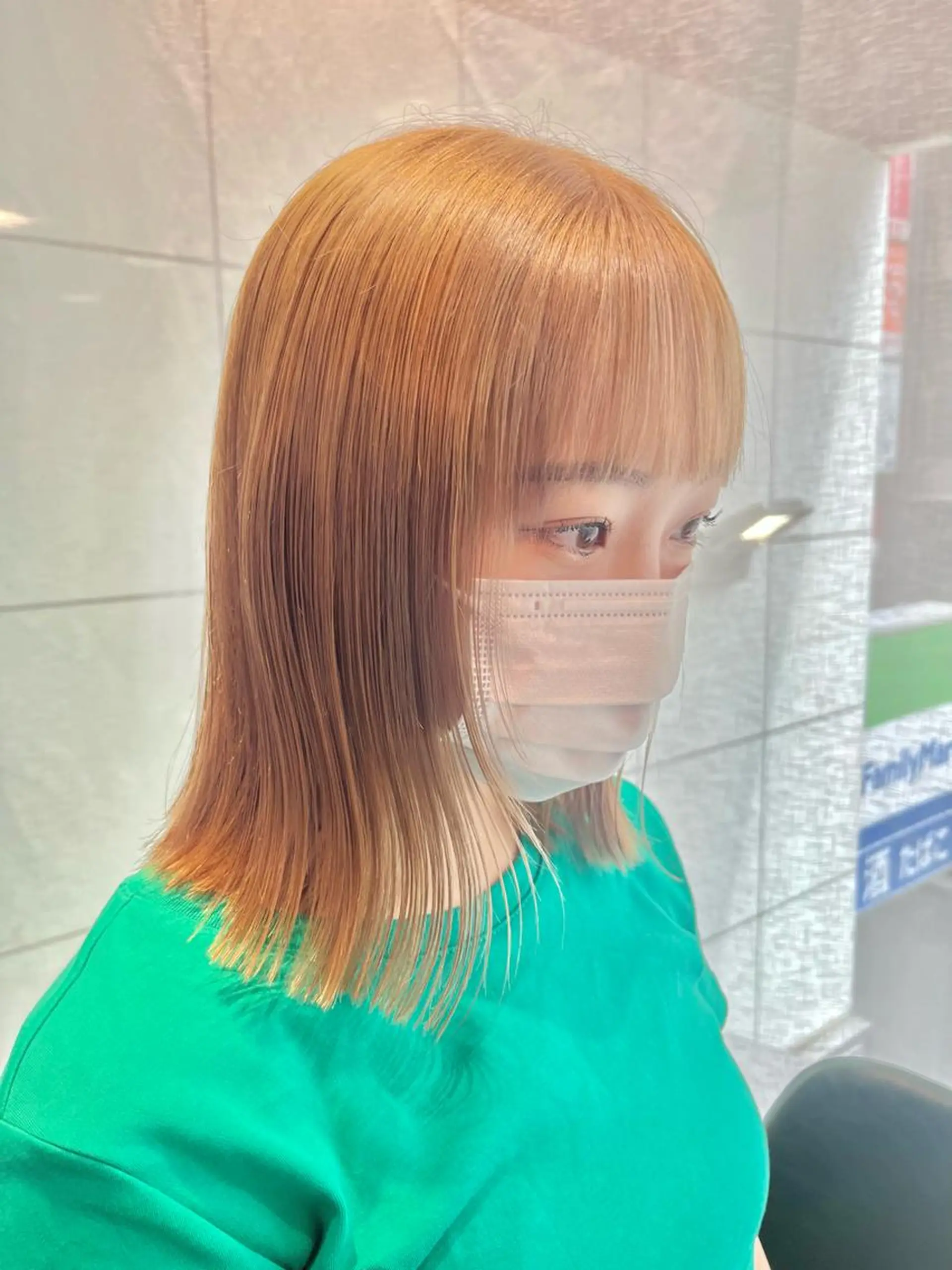 ミディアム カラー 💖デザインカラー/ タダ ハナカ💖のヘアスタイル