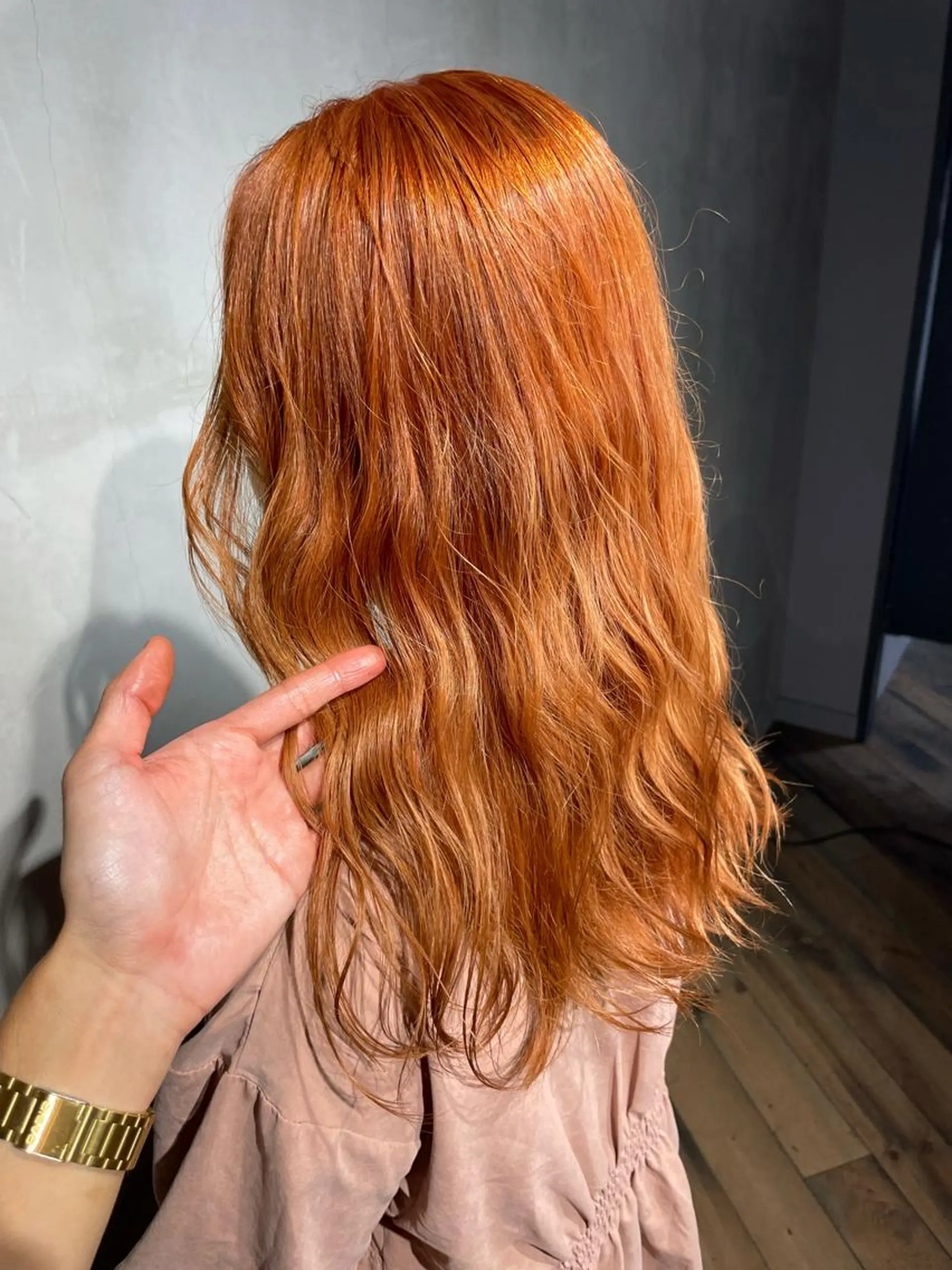 セミロング カット ヘアカラー ヘアサロンM  渋谷所属・メンズパーマ 工藤勇也のヘアスタイル