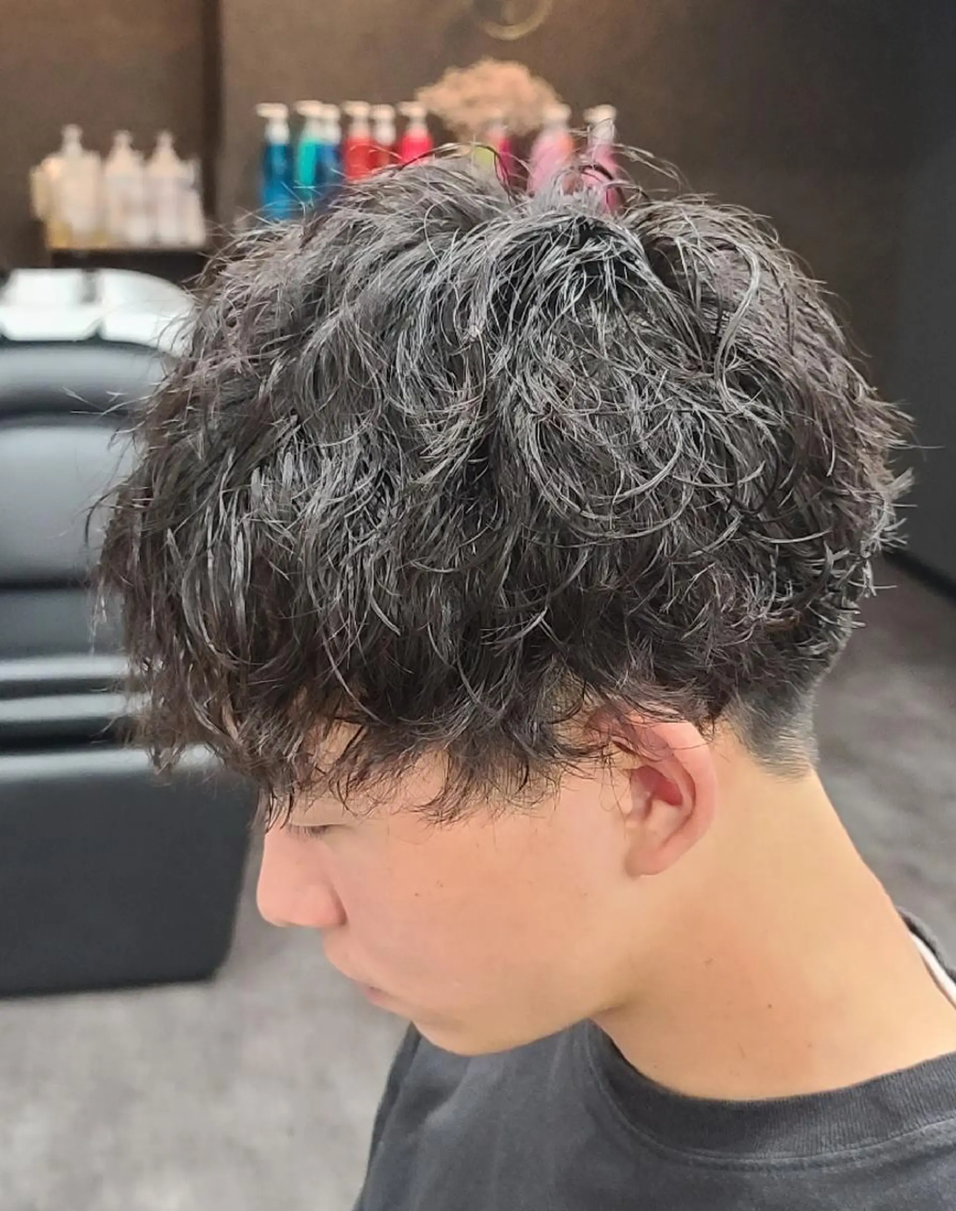 ショート パーマ カット パーマ 井澗 修二のヘアスタイル