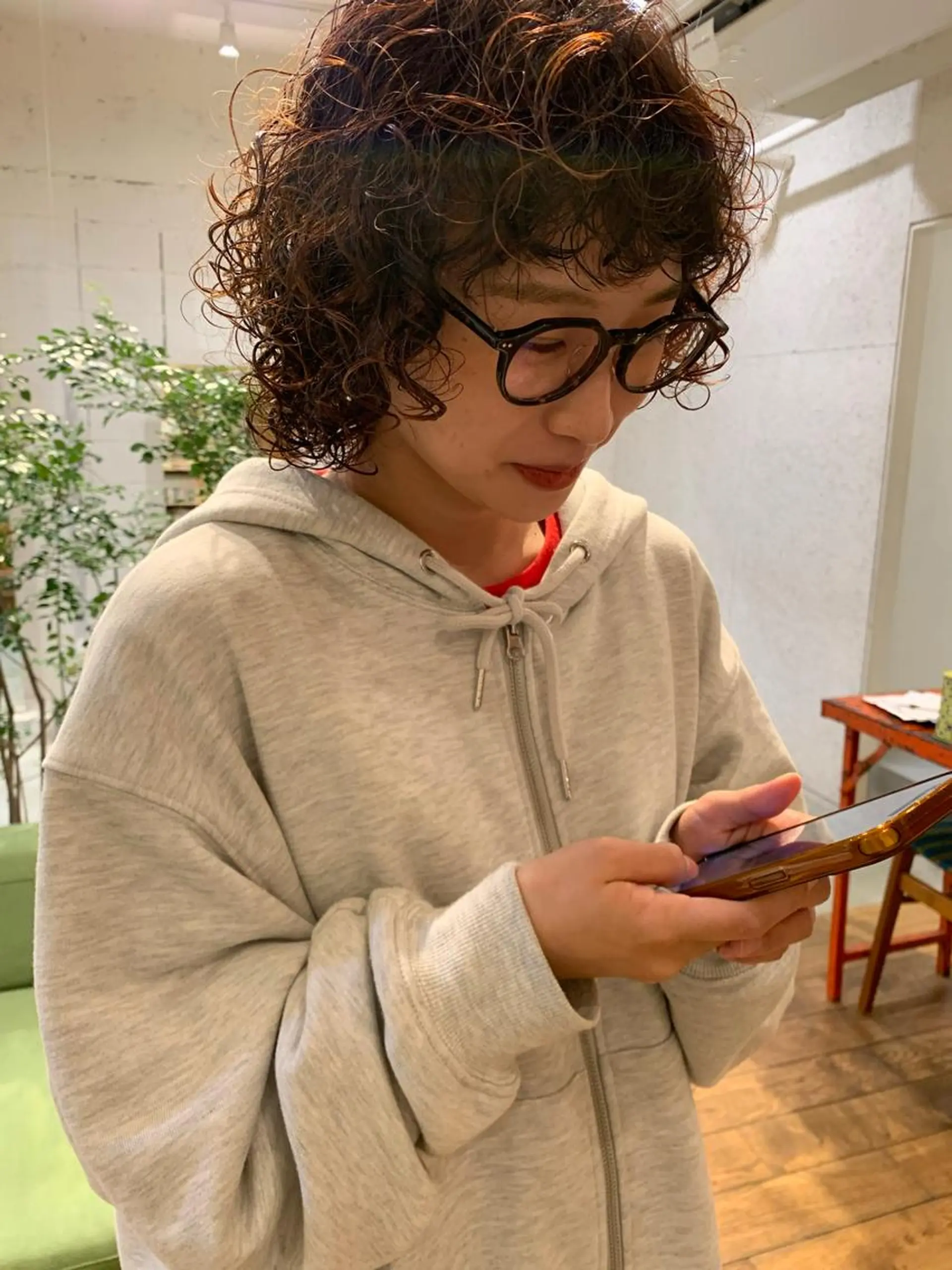 ショート カラー パーマ 【takk】 ナカヤママサヨシのヘアスタイル