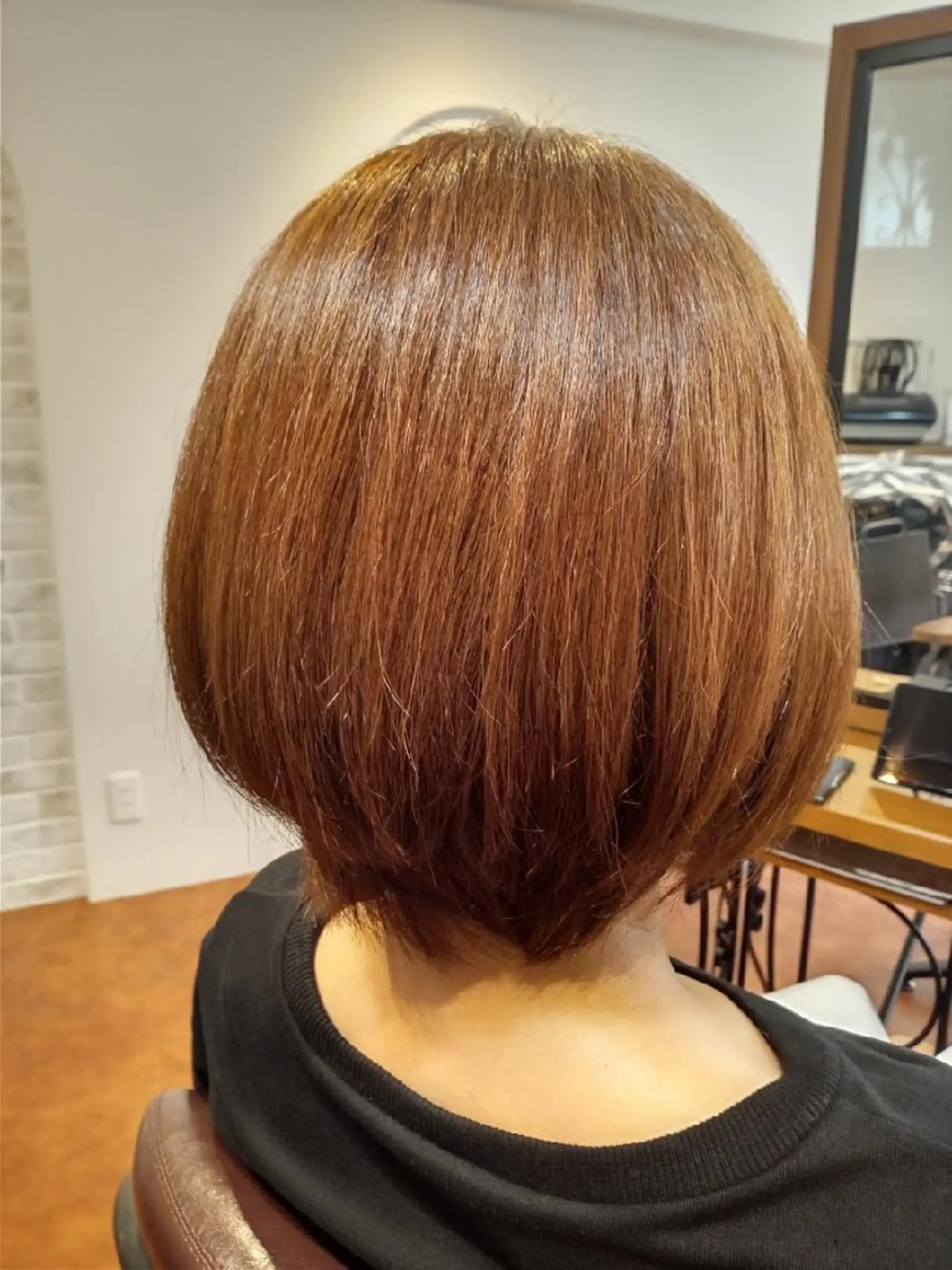 ミディアム カラー カット ヘアカラー 佐久間 将のヘアスタイル