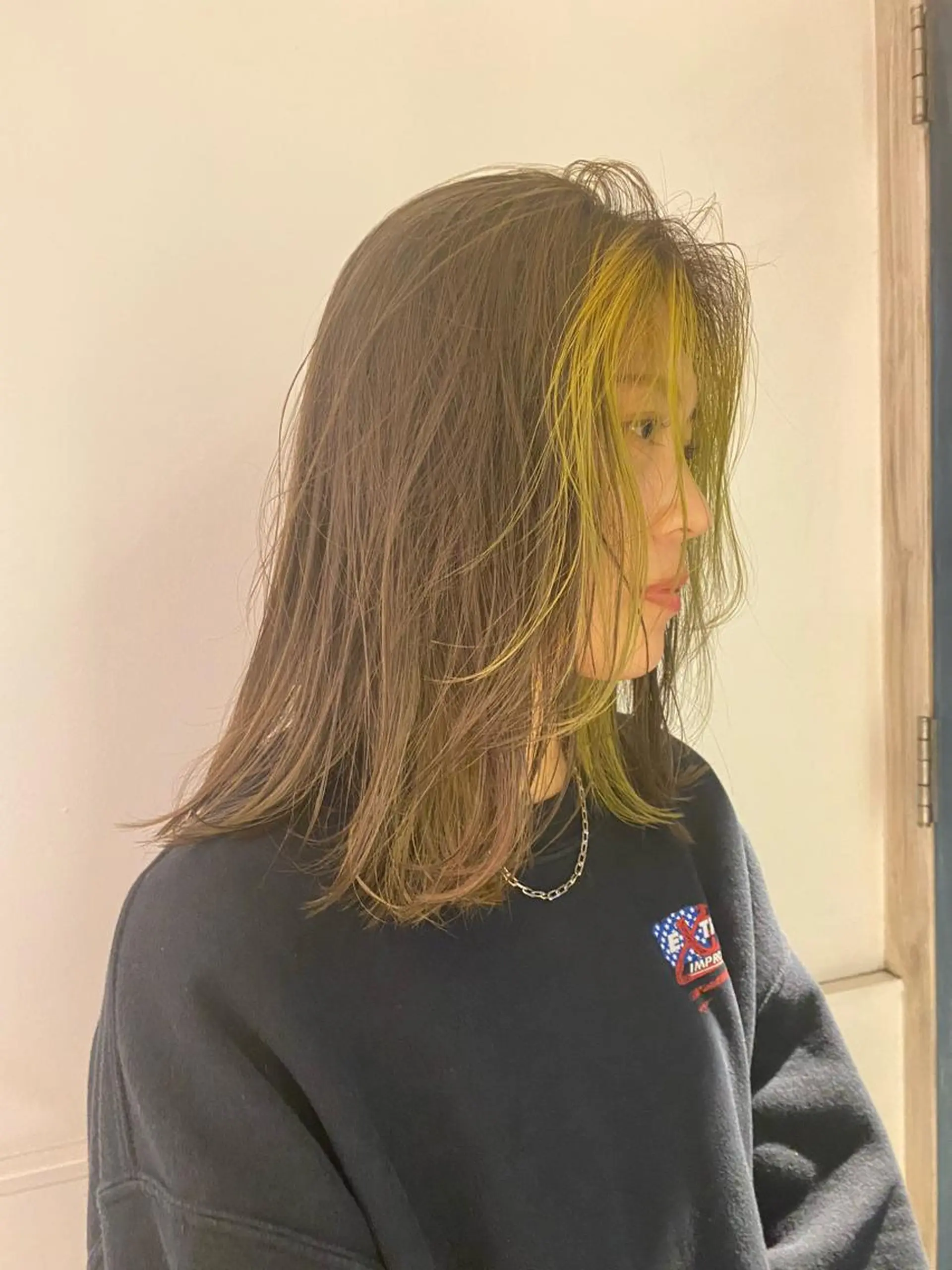 セミロング saya/似合わせ /透明感カラーのヘアスタイル