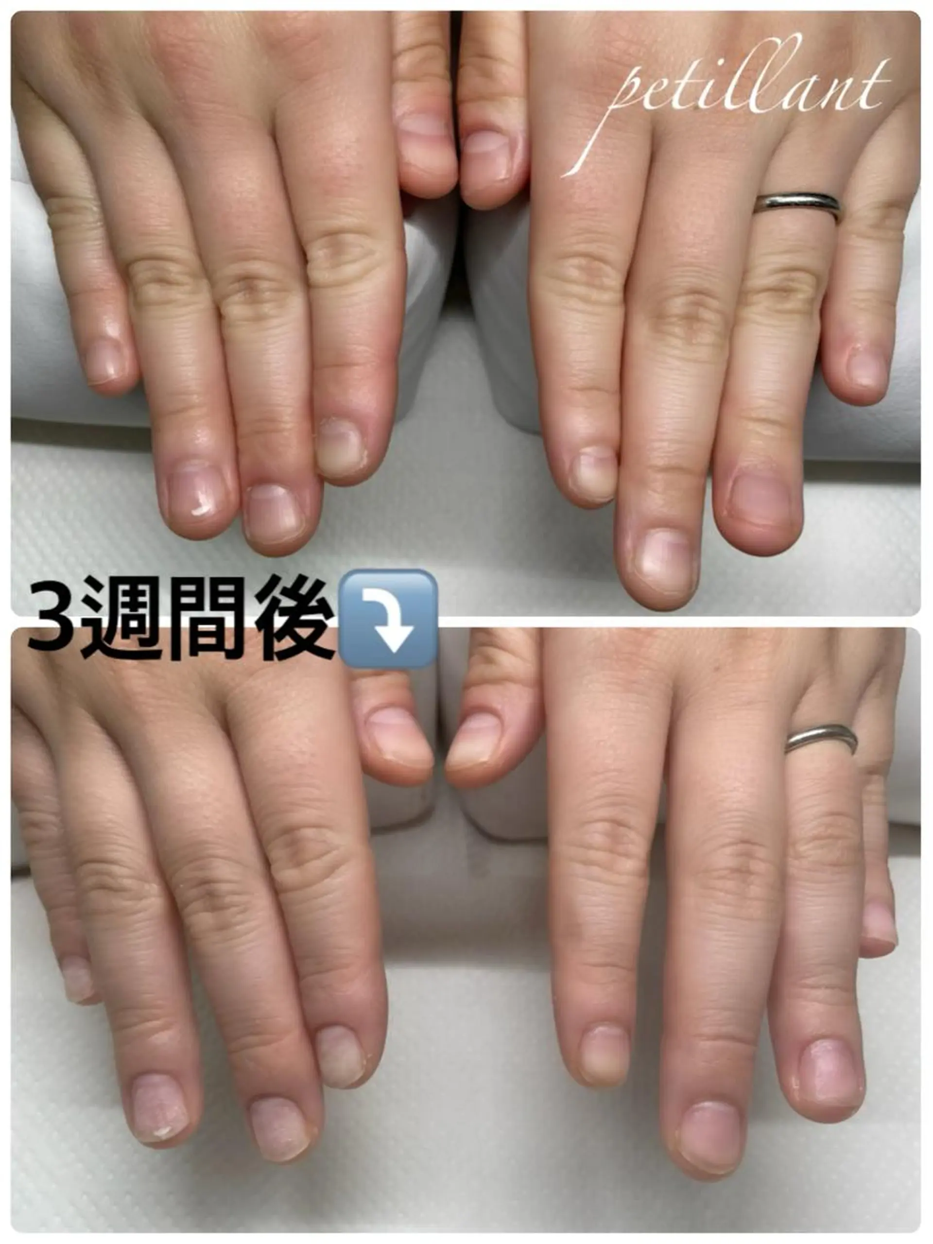 ネイル ピンク ハンドネイル ハンドケア nail salon petillantのネイルデザイン