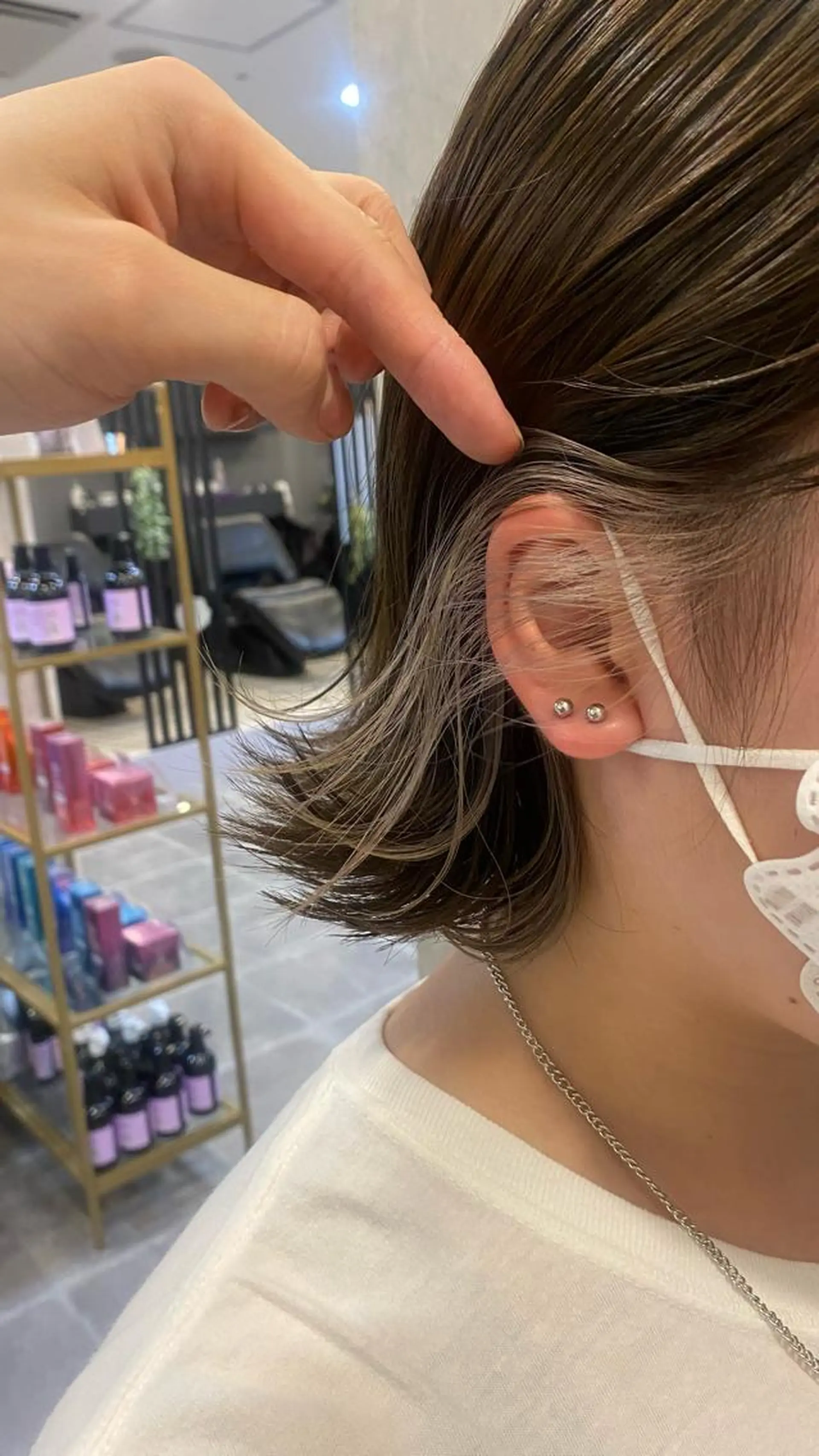 ミディアム マスイ カイセイのヘアスタイル
