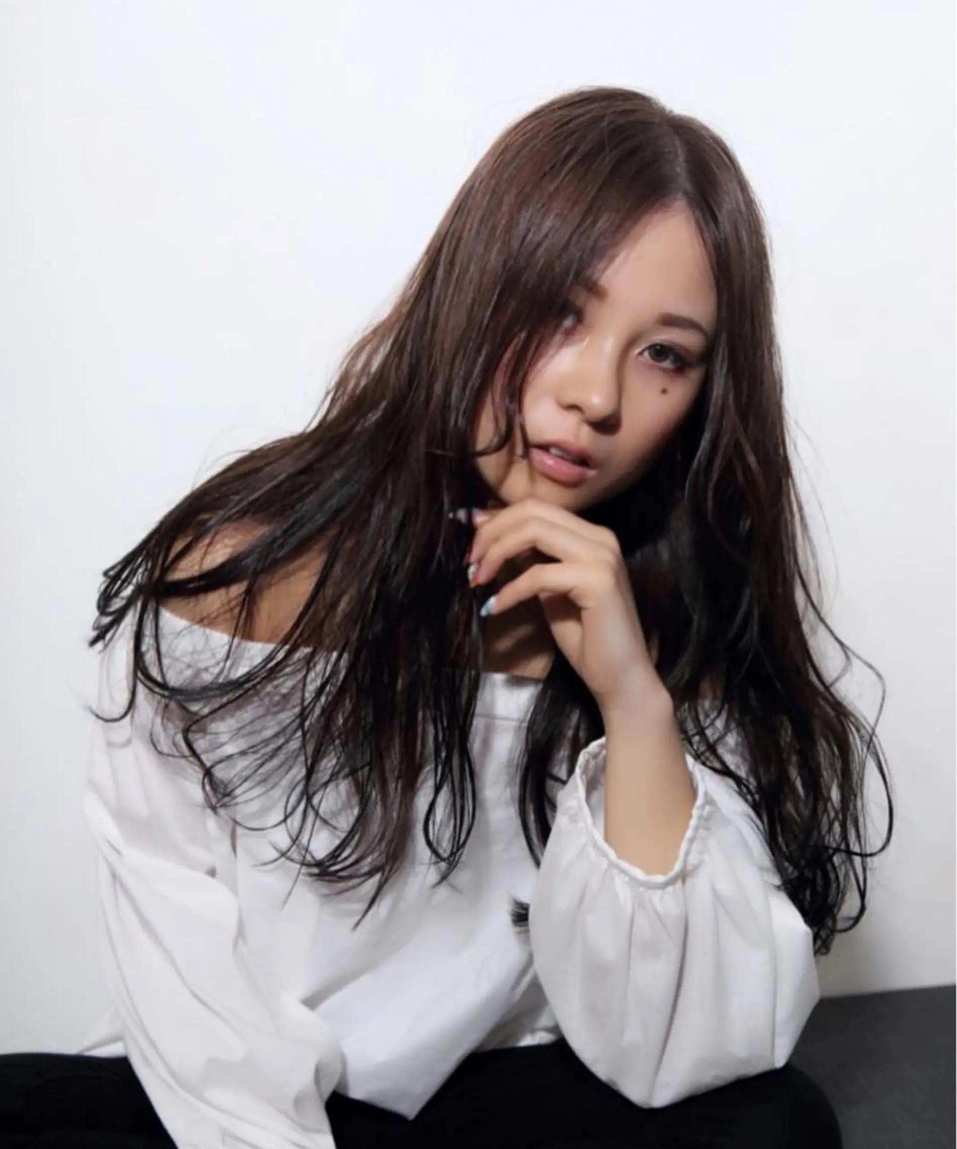 ロング カラー ケアブリーチ /髪質 改善/古橋圭史郎のヘアスタイル