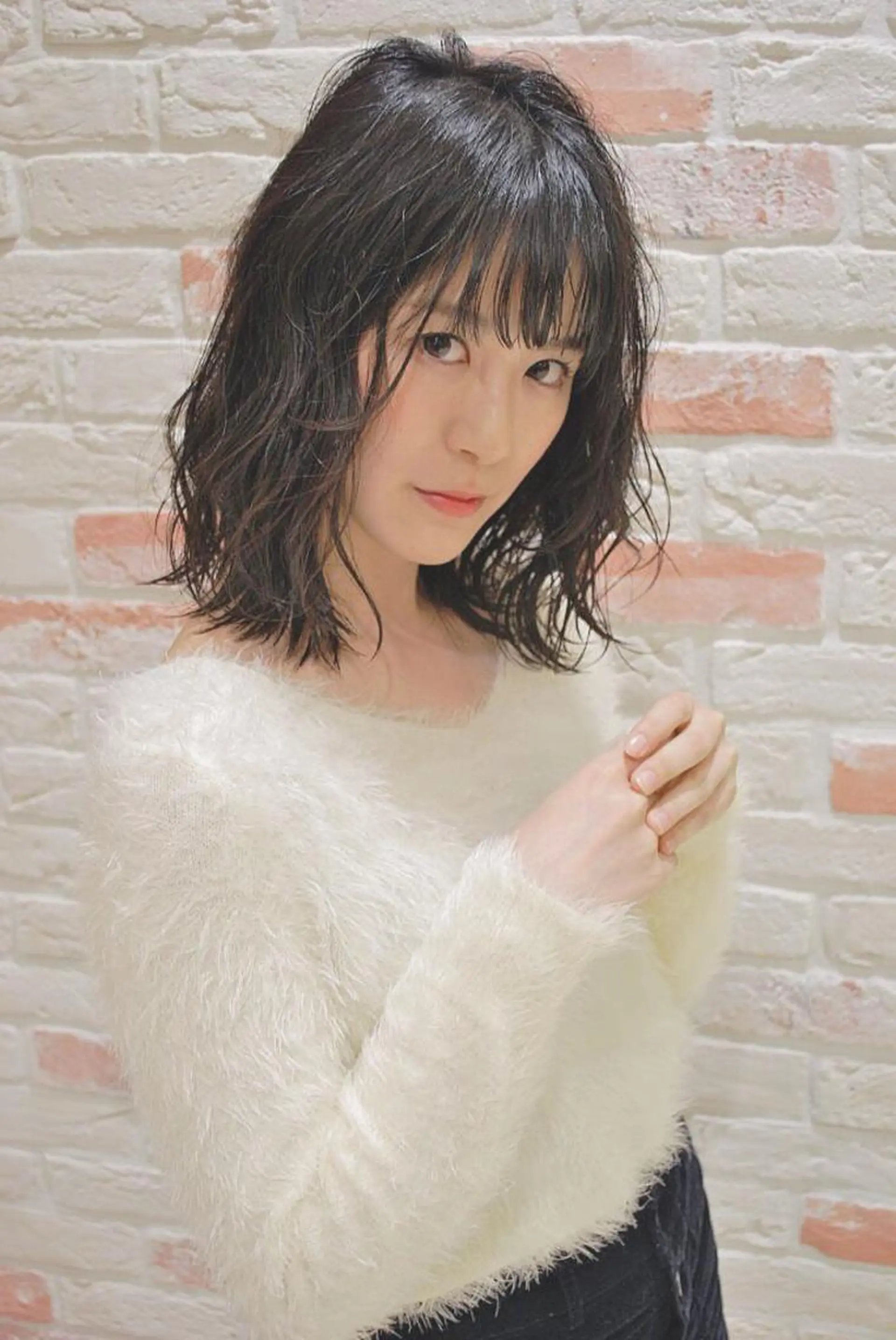 ミディアム 新宿 木下拓哉のヘアスタイル