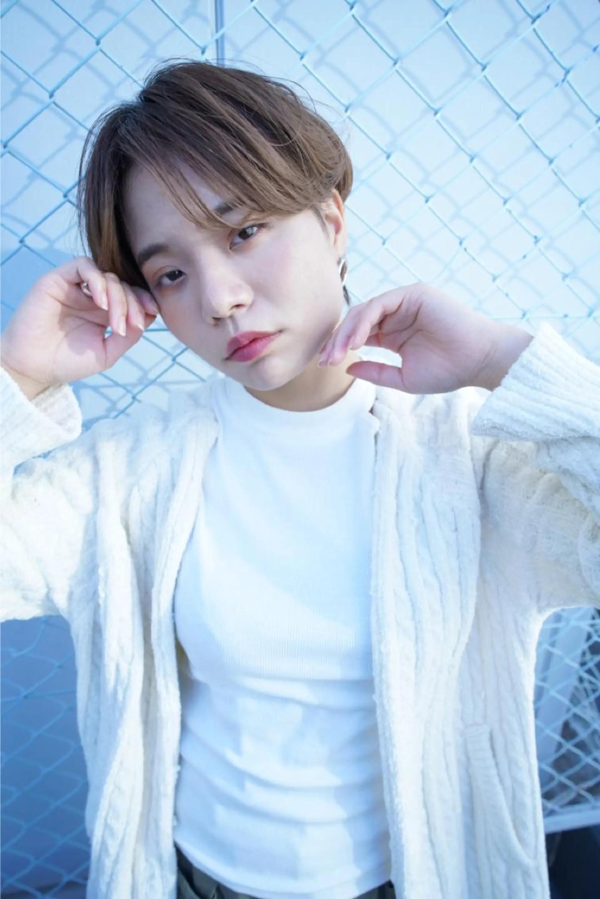 ショート カラー パーマ ヘアアレンジ メンズ キッズ ネイル マツエク・マツパ ヘアカラー トリートメント premier modelsのヘアスタイル