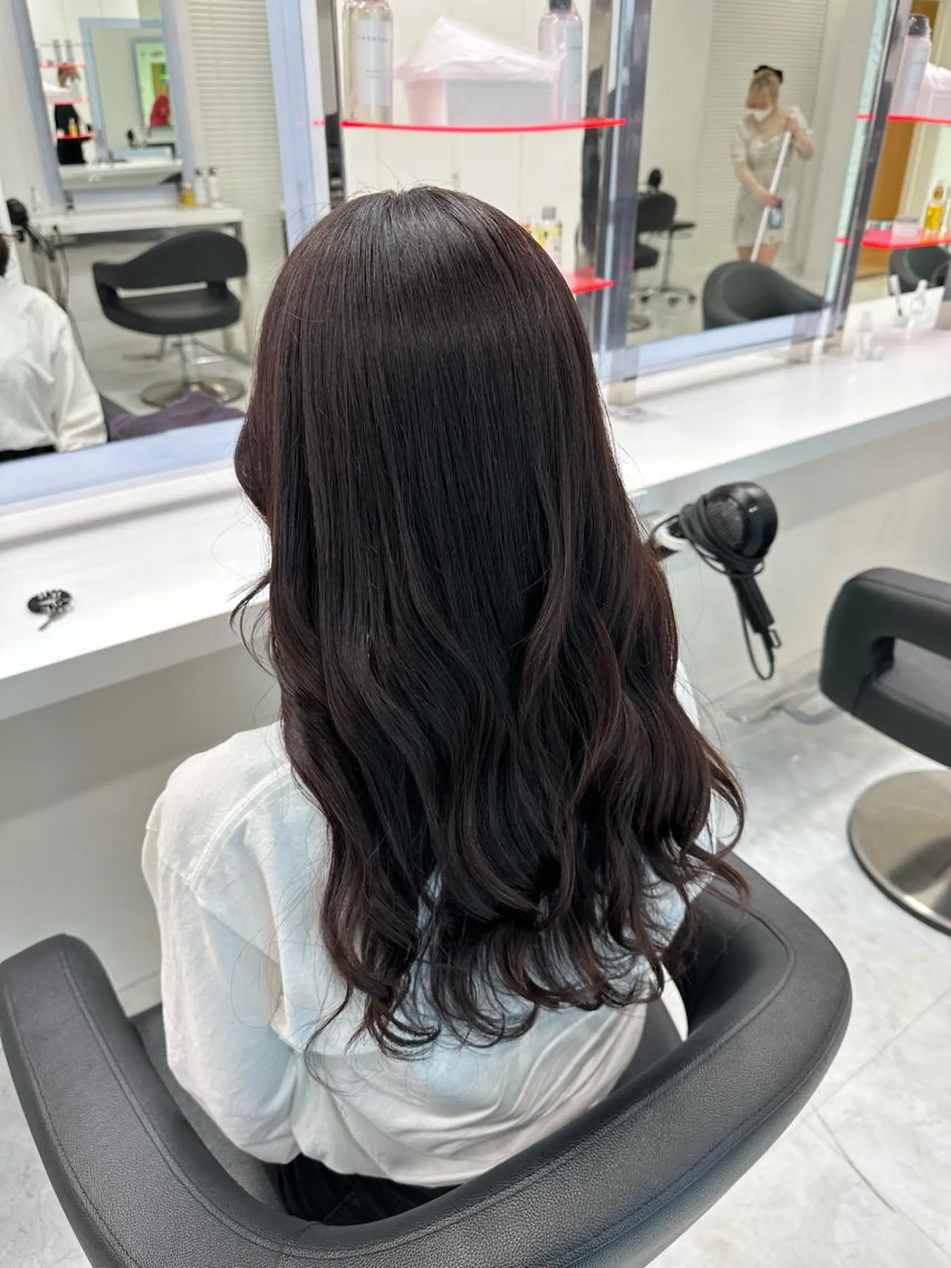 ロング カラー ラベンダーカラー junna‎🤍調布 まつ毛/眉のマツエク・マツパデザイン