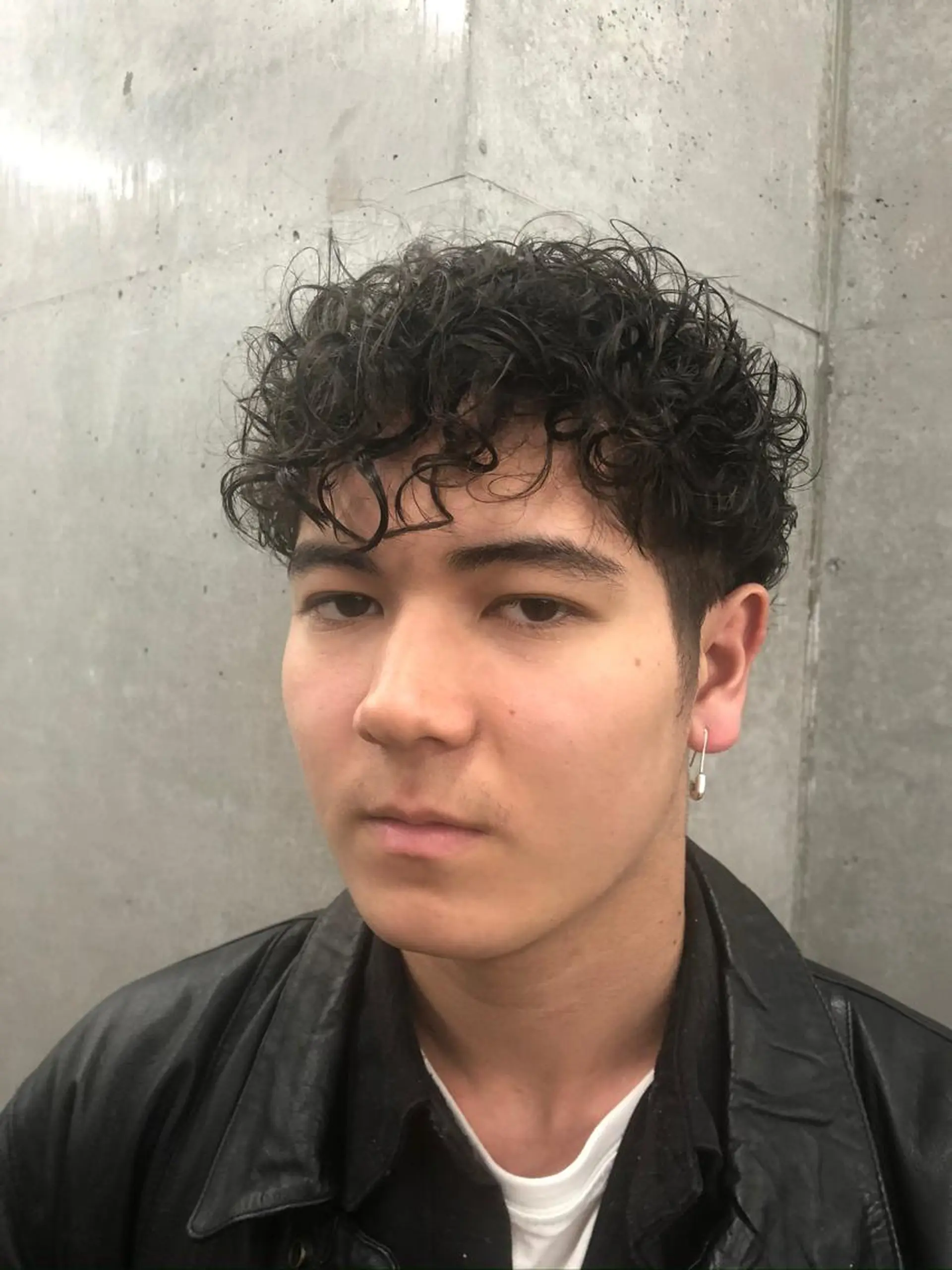 ショート メンズ メンズパーマ 吉田一輝 外国人パーマのヘアスタイル