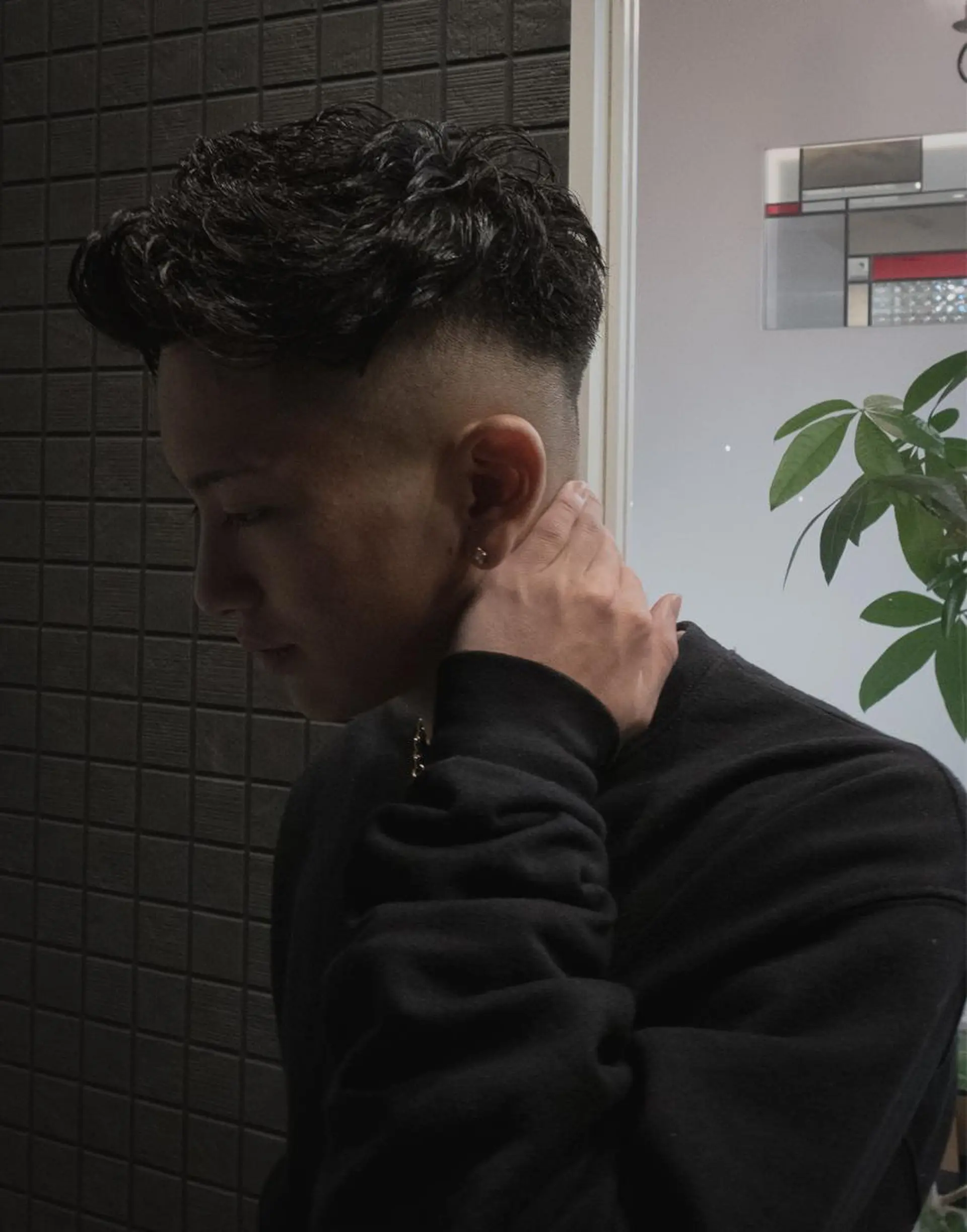 ショート カラー パーマ ヘアアレンジ メンズ キッズ アイブロウ カット ヘアセット 🔥メンズ専門🔥 Ayutoのヘアスタイル