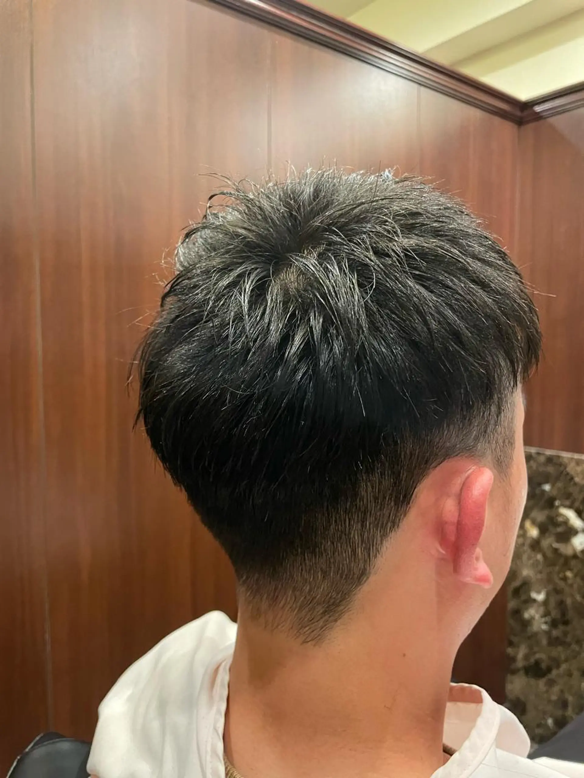 メンズ ヒロ銀座　　バーバーショップ新宿店所属・横尾 太尊ビジネススタイルのヘアスタイル