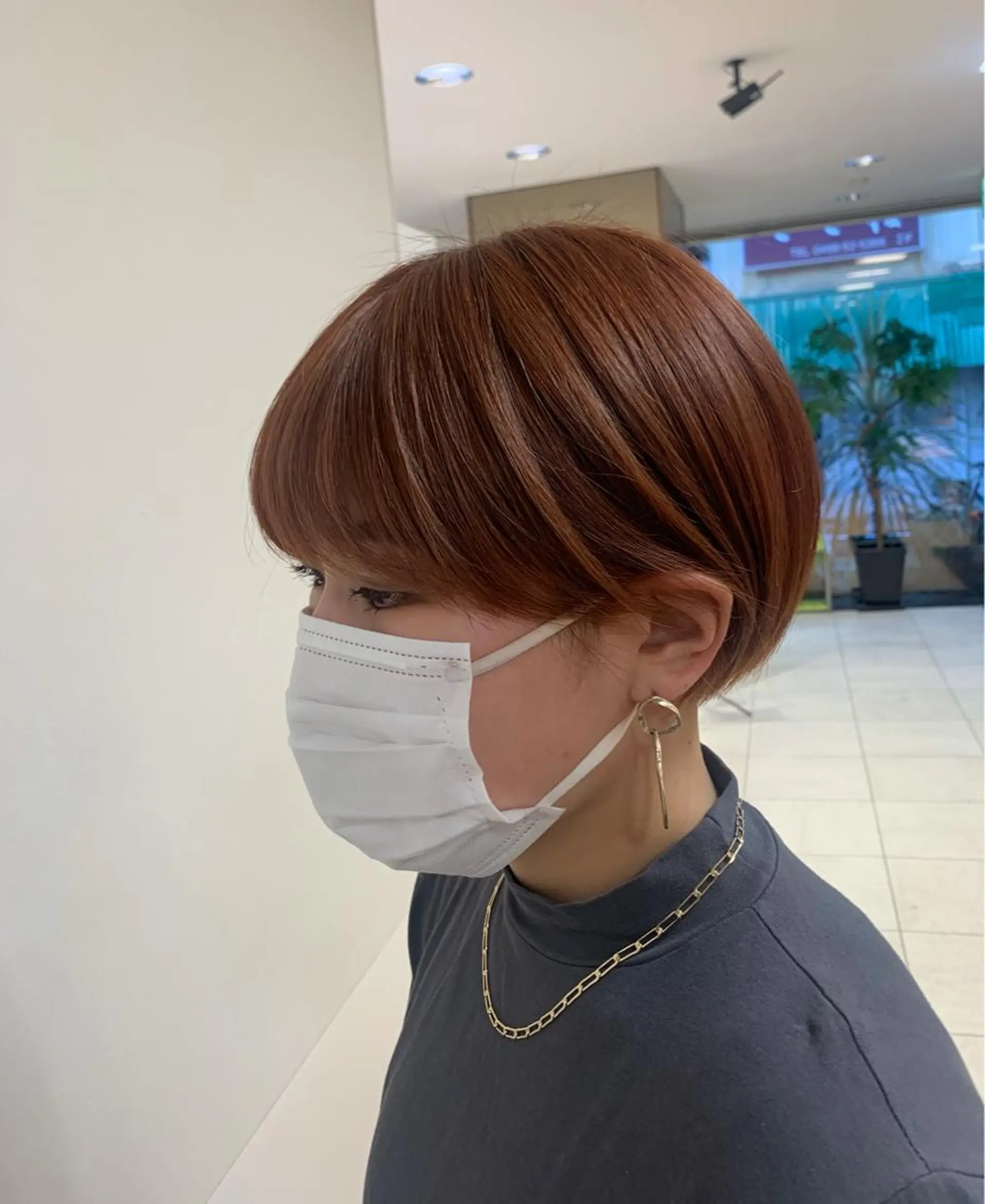 ショート カラー ヘアアレンジ ヘアカラー トリートメント 【Sweep】おじま のぞみのヘアスタイル