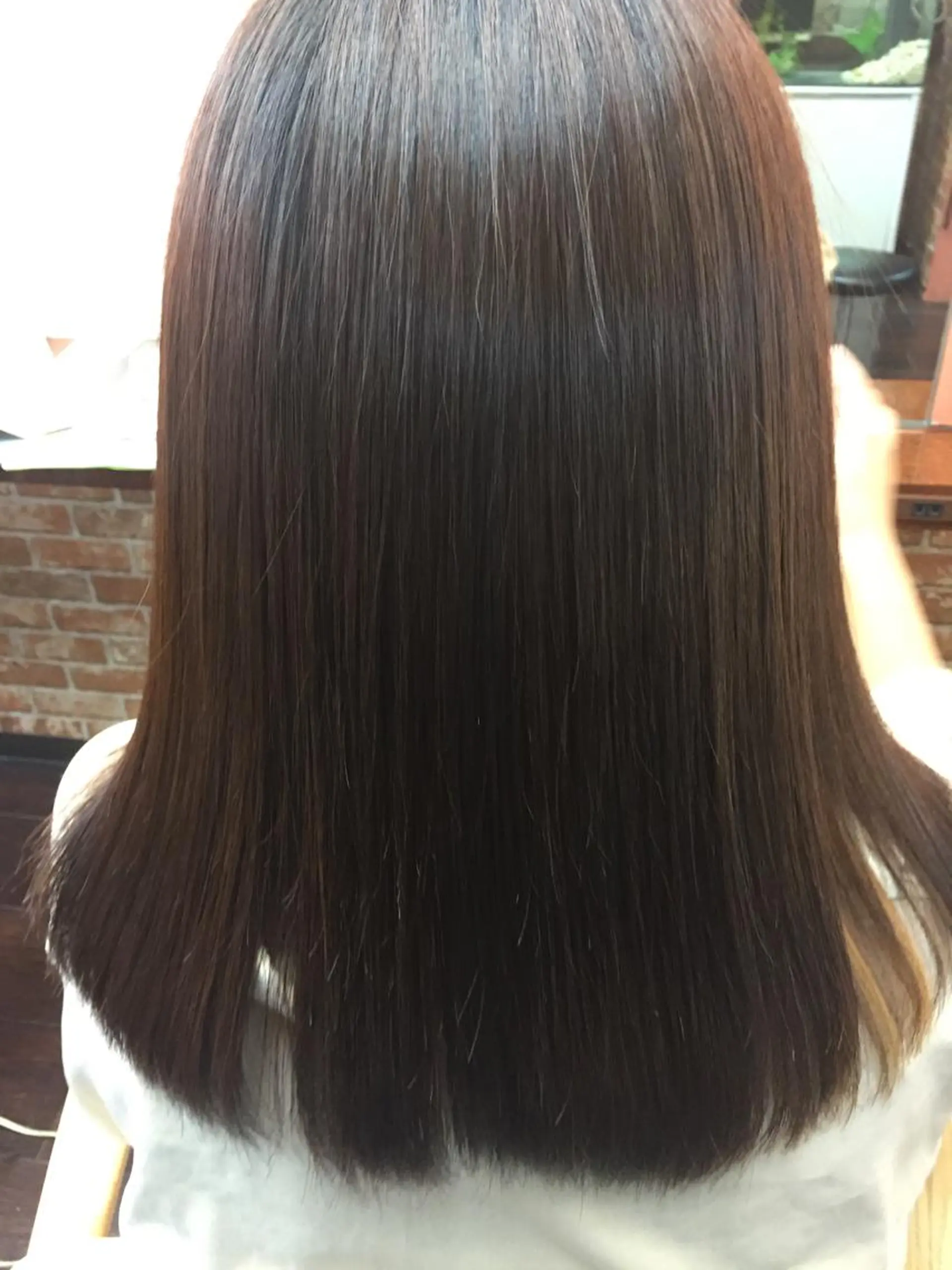 セミロング パーマ 桧山 真のヘアスタイル